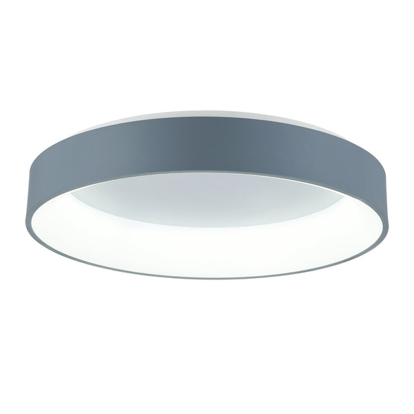 Arenal Integrated LED 24in Gray Flush Mount - CWI Lighting