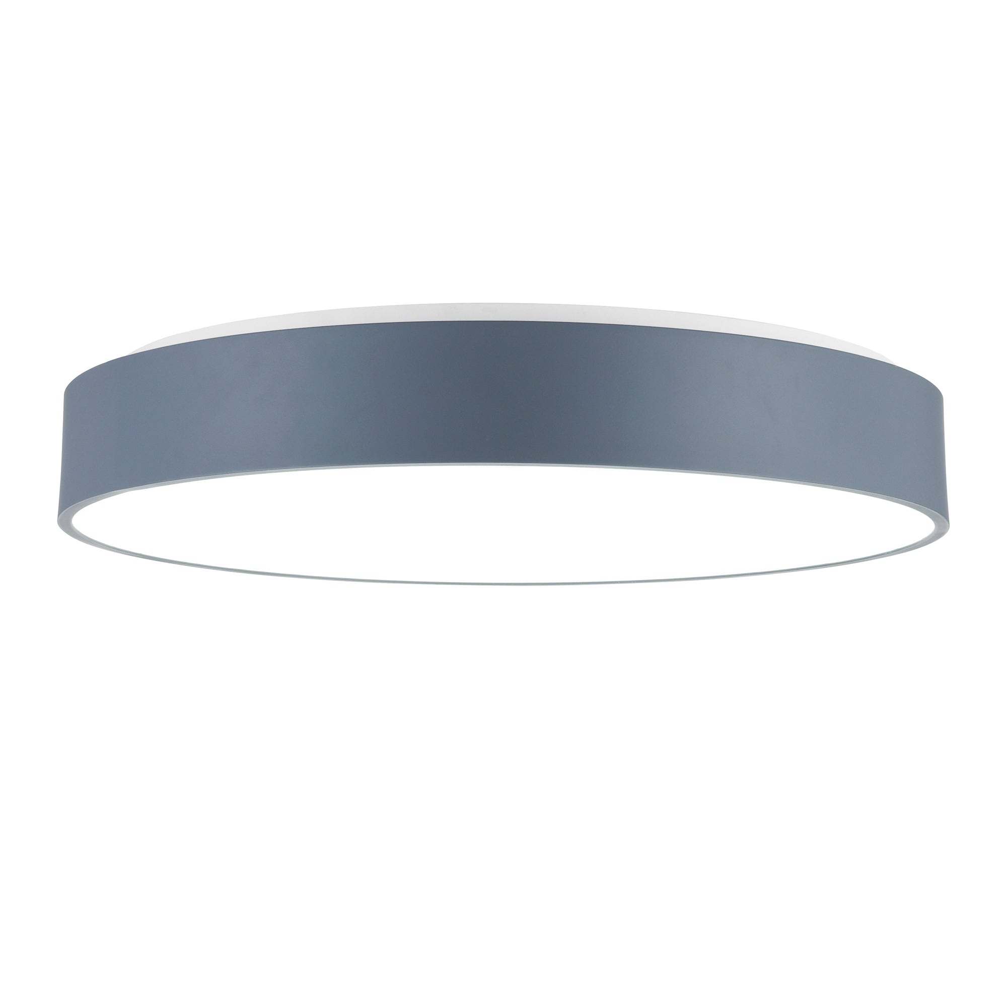 Arenal Integrated LED 24in Gray Flush Mount - CWI Lighting