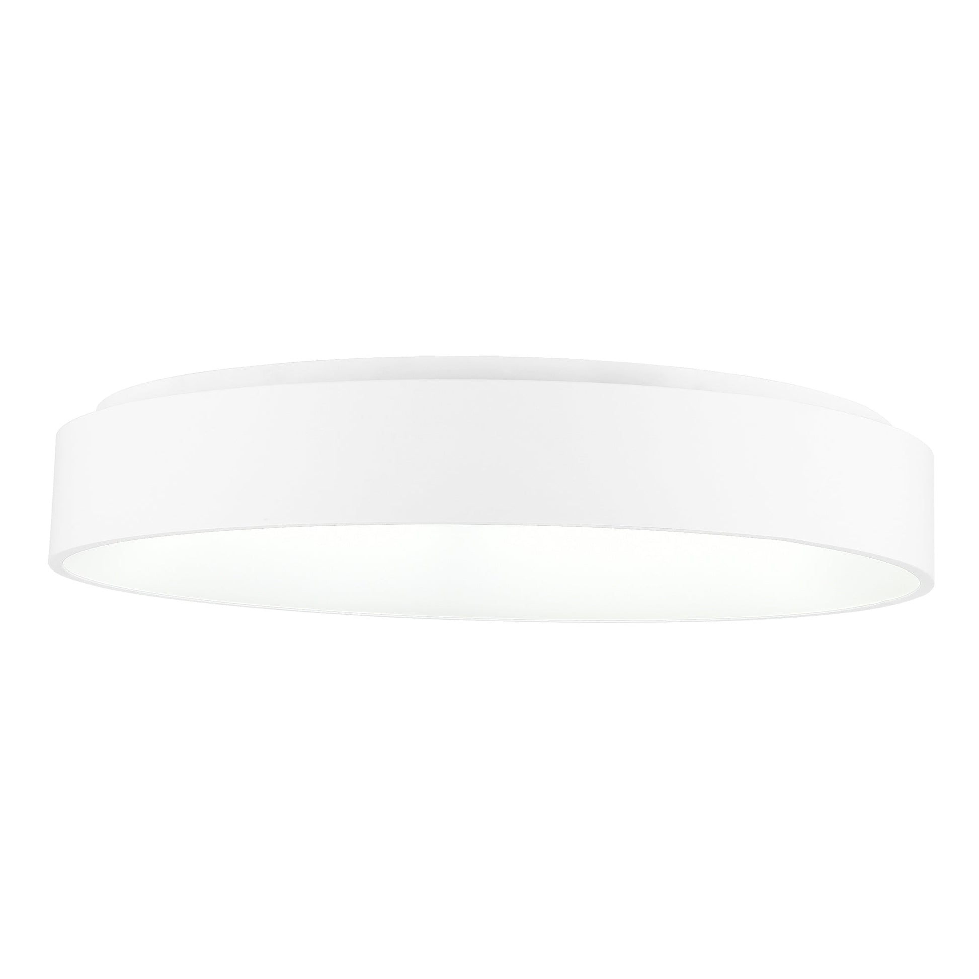 Arenal Integrated LED 24in White Flush Mount - CWI Lighting