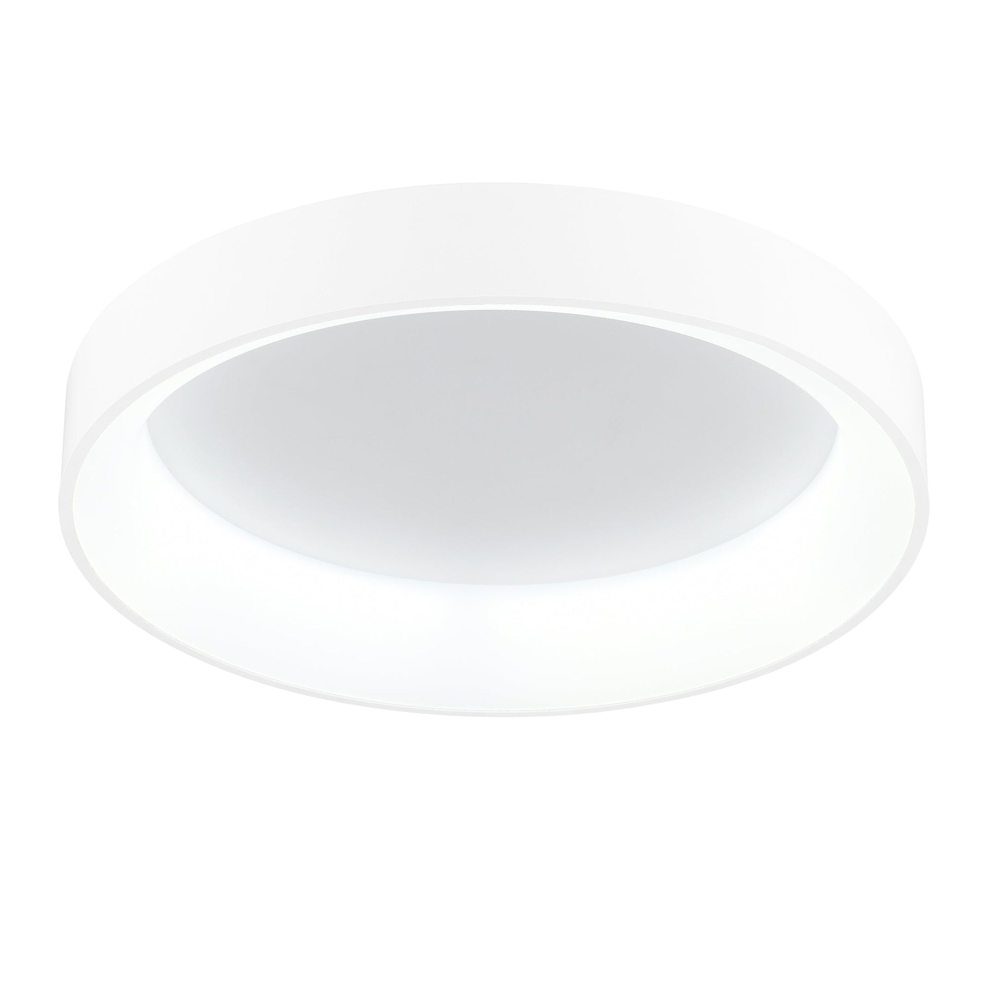Arenal Integrated LED 24in White Flush Mount - CWI Lighting