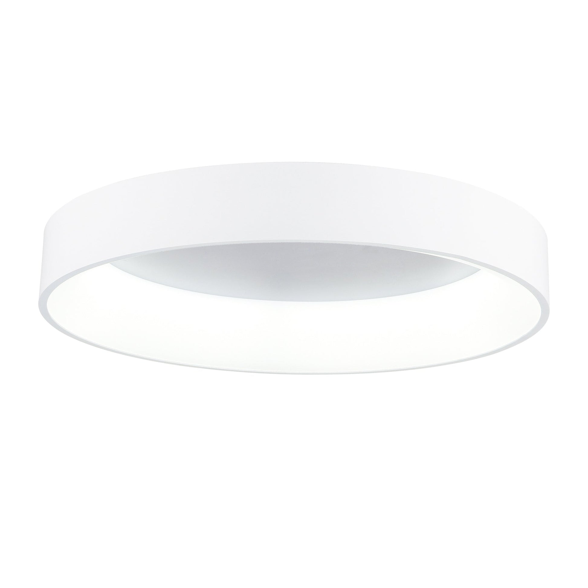 Arenal Integrated LED 24in White Flush Mount - CWI Lighting