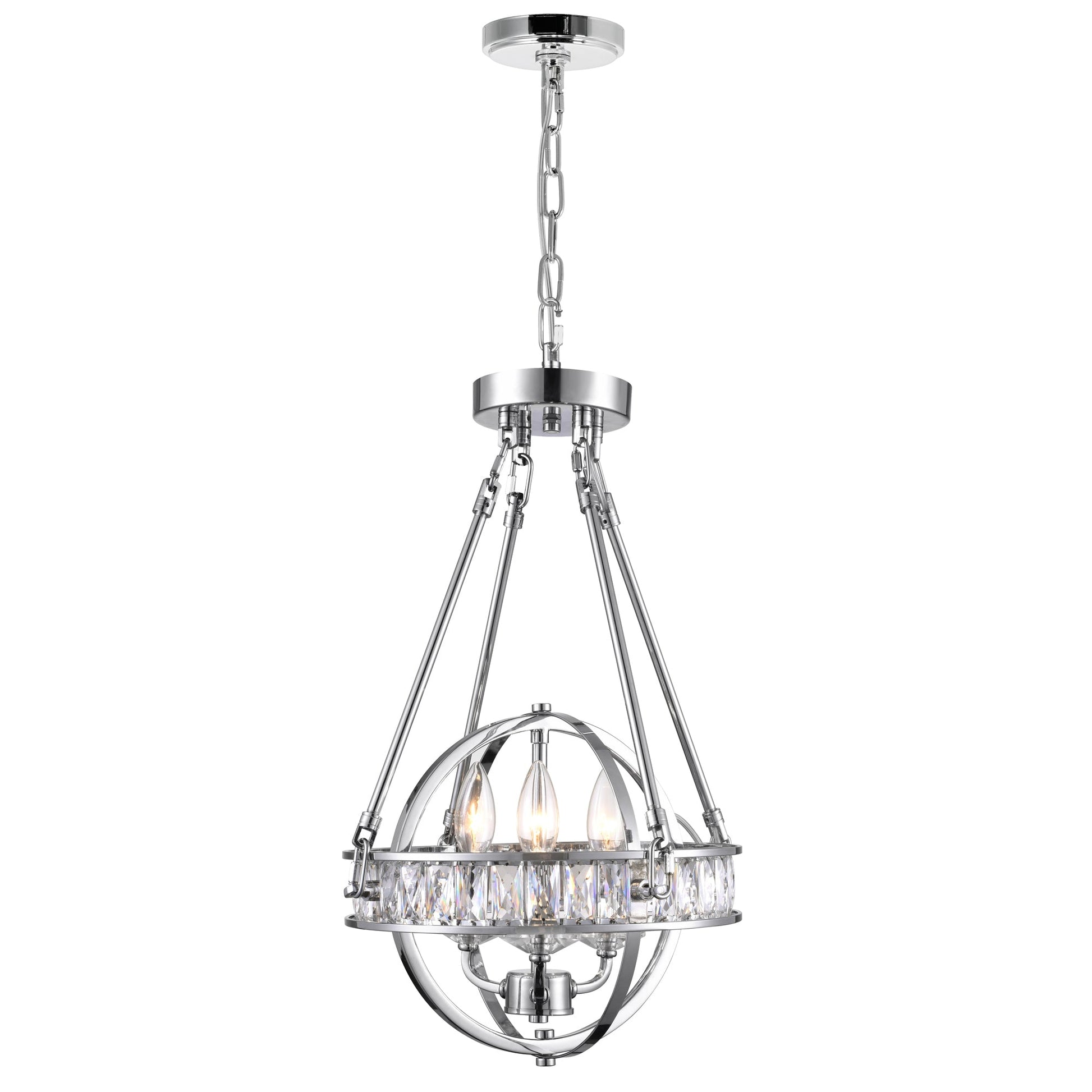 Arkansas 3 Light Mini Chandelier - CWI Lighting