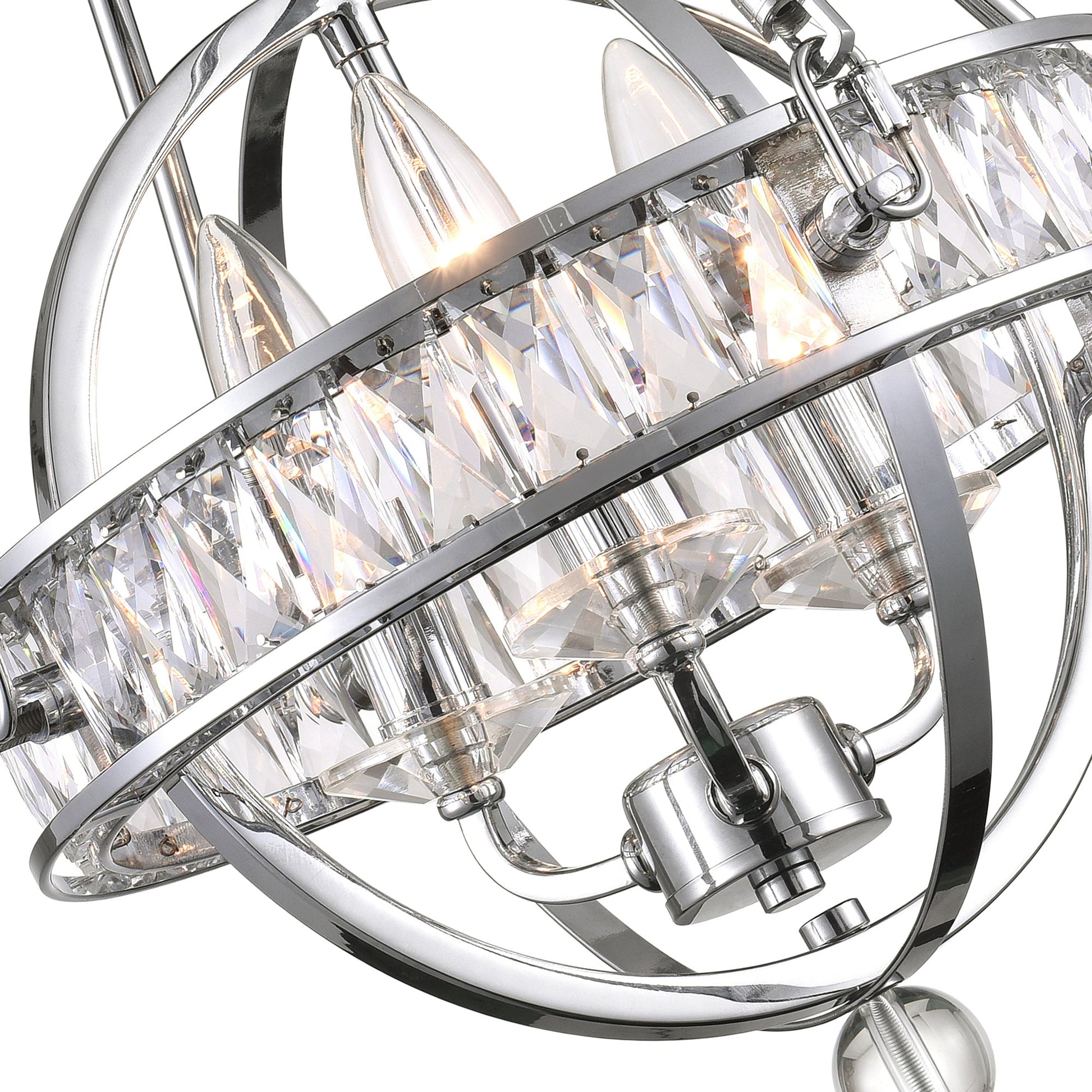 Arkansas 3 Light Mini Chandelier - CWI Lighting
