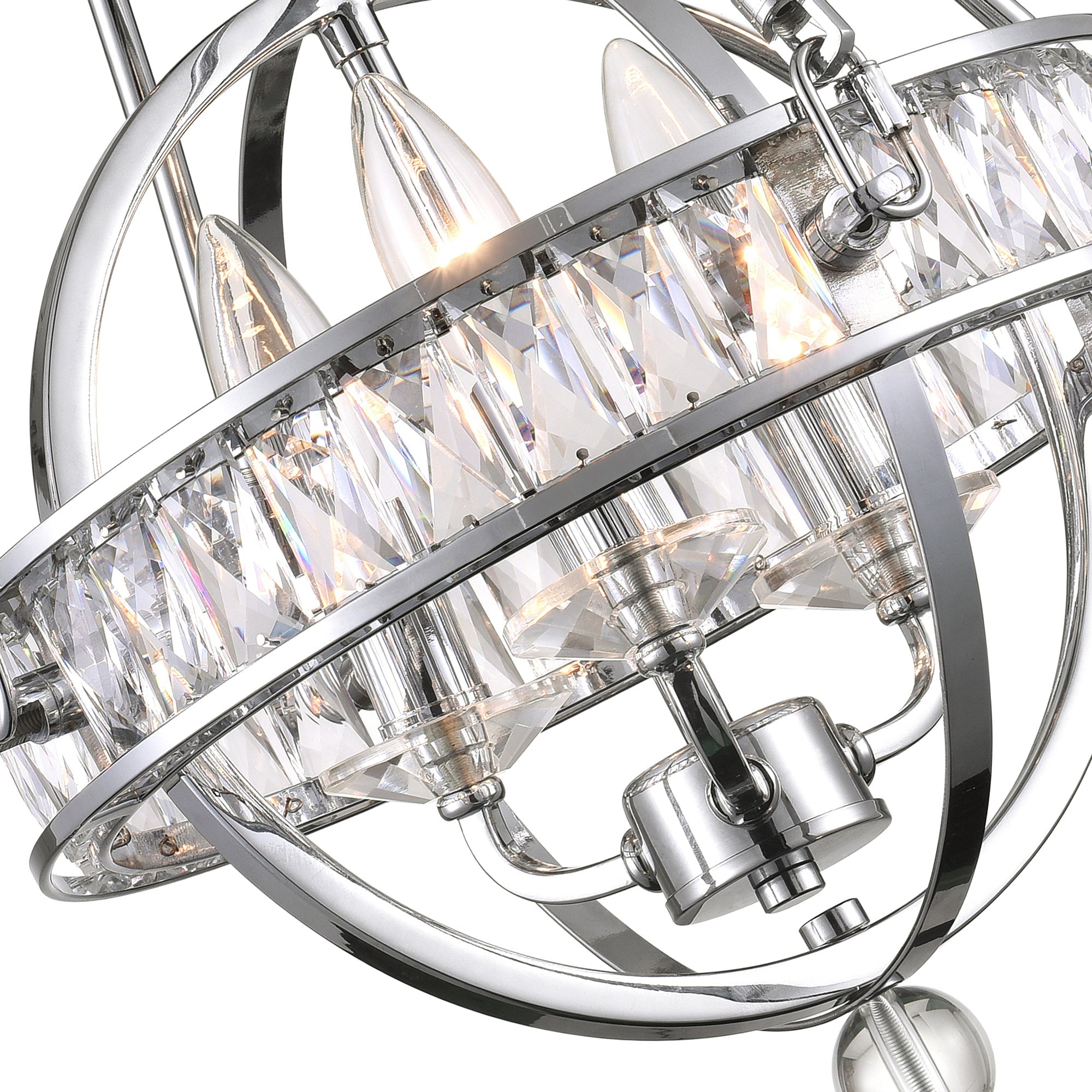 Arkansas 3 Light Mini Chandelier - CWI Lighting