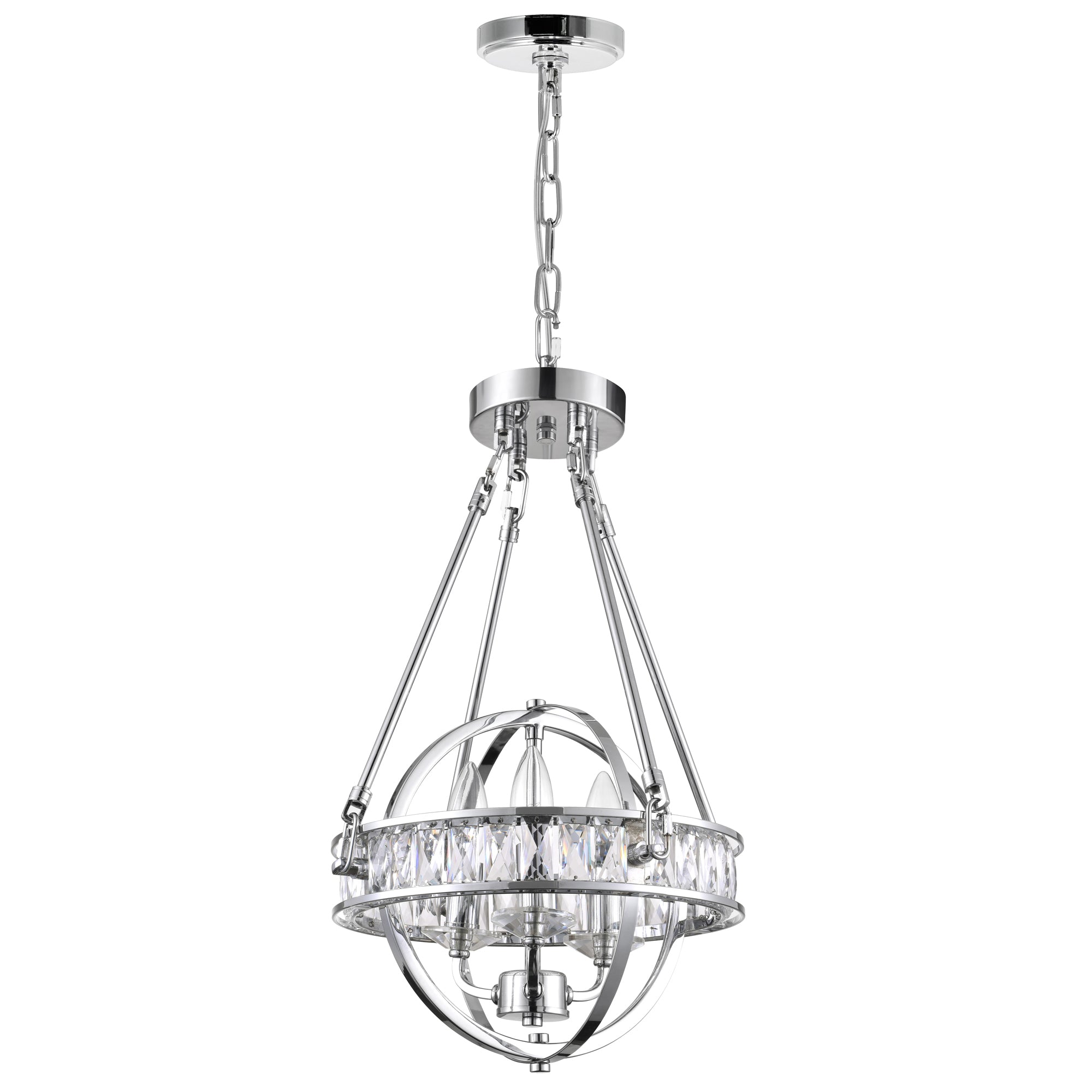 Arkansas 3 Light Mini Chandelier - CWI Lighting