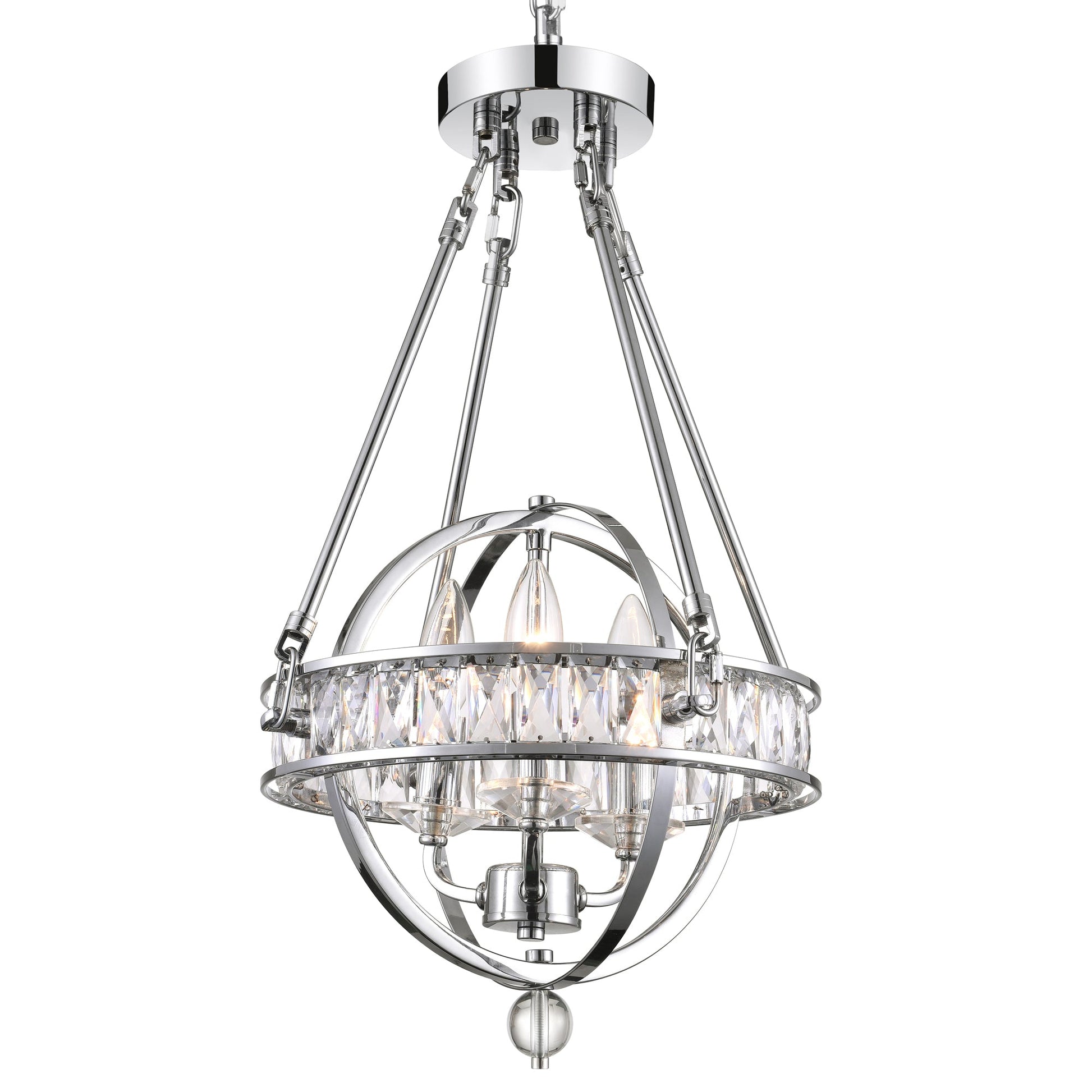 Arkansas 3 Light Mini Chandelier - CWI Lighting