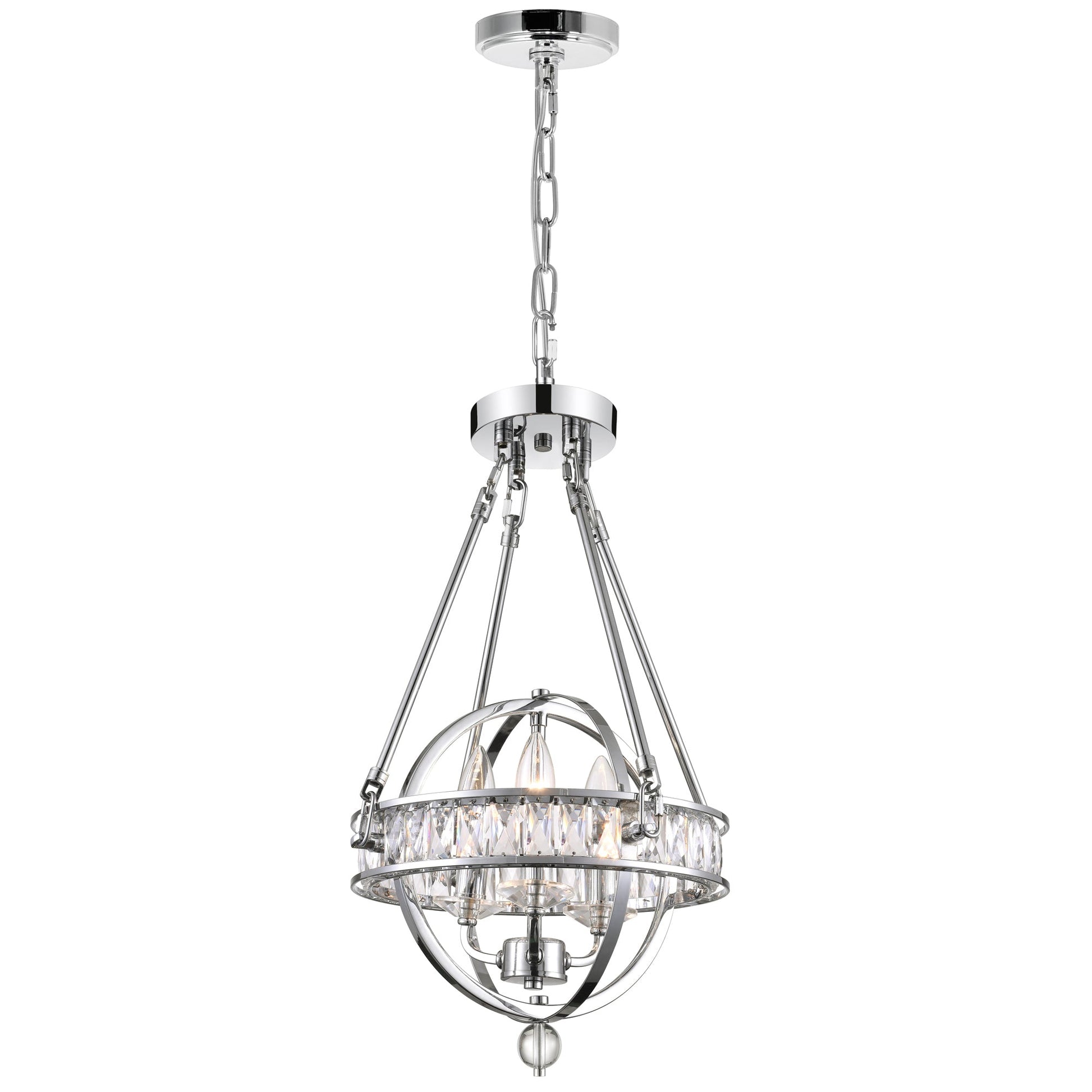 Arkansas 3 Light Mini Chandelier - CWI Lighting