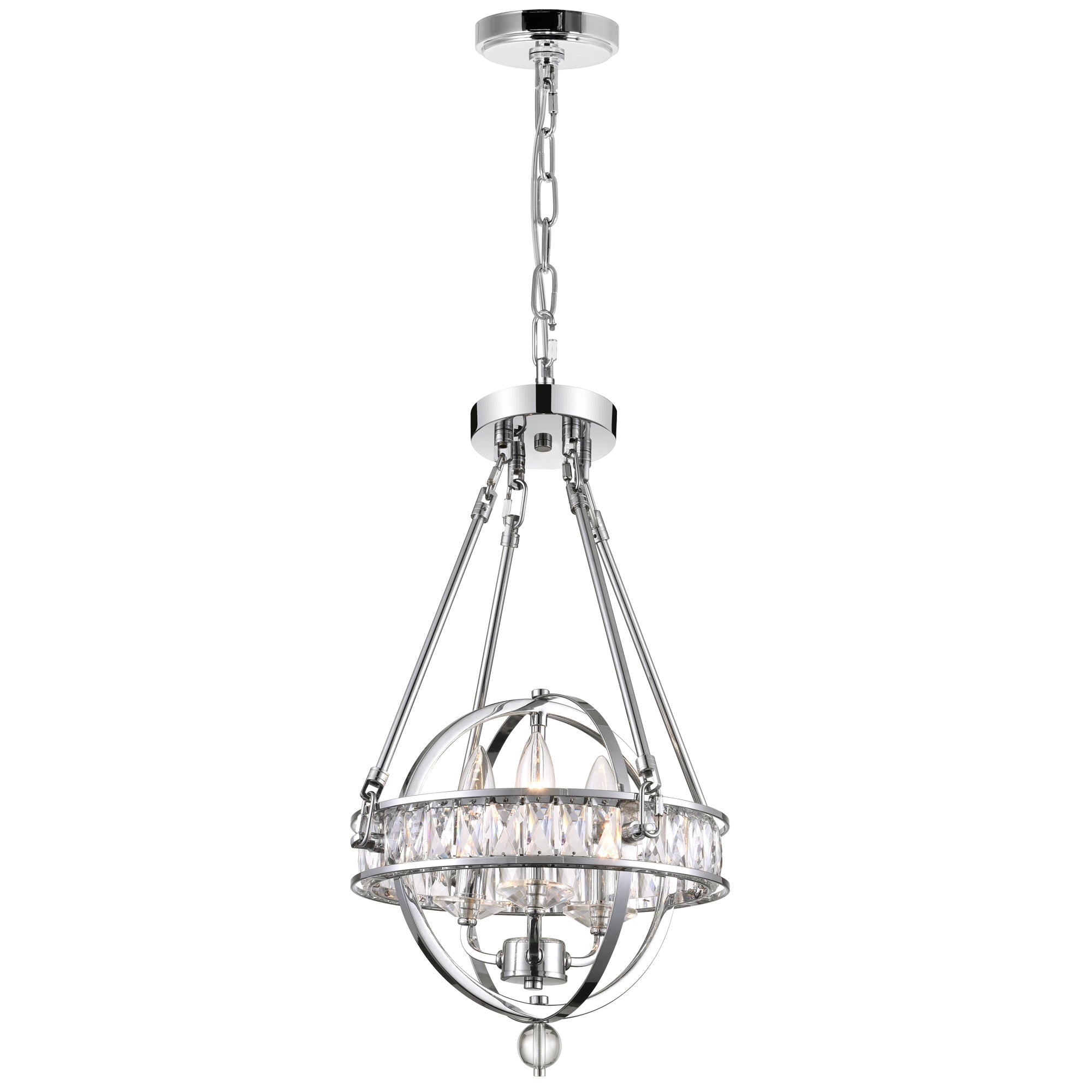 Arkansas 3 Light Mini Chandelier - CWI Lighting