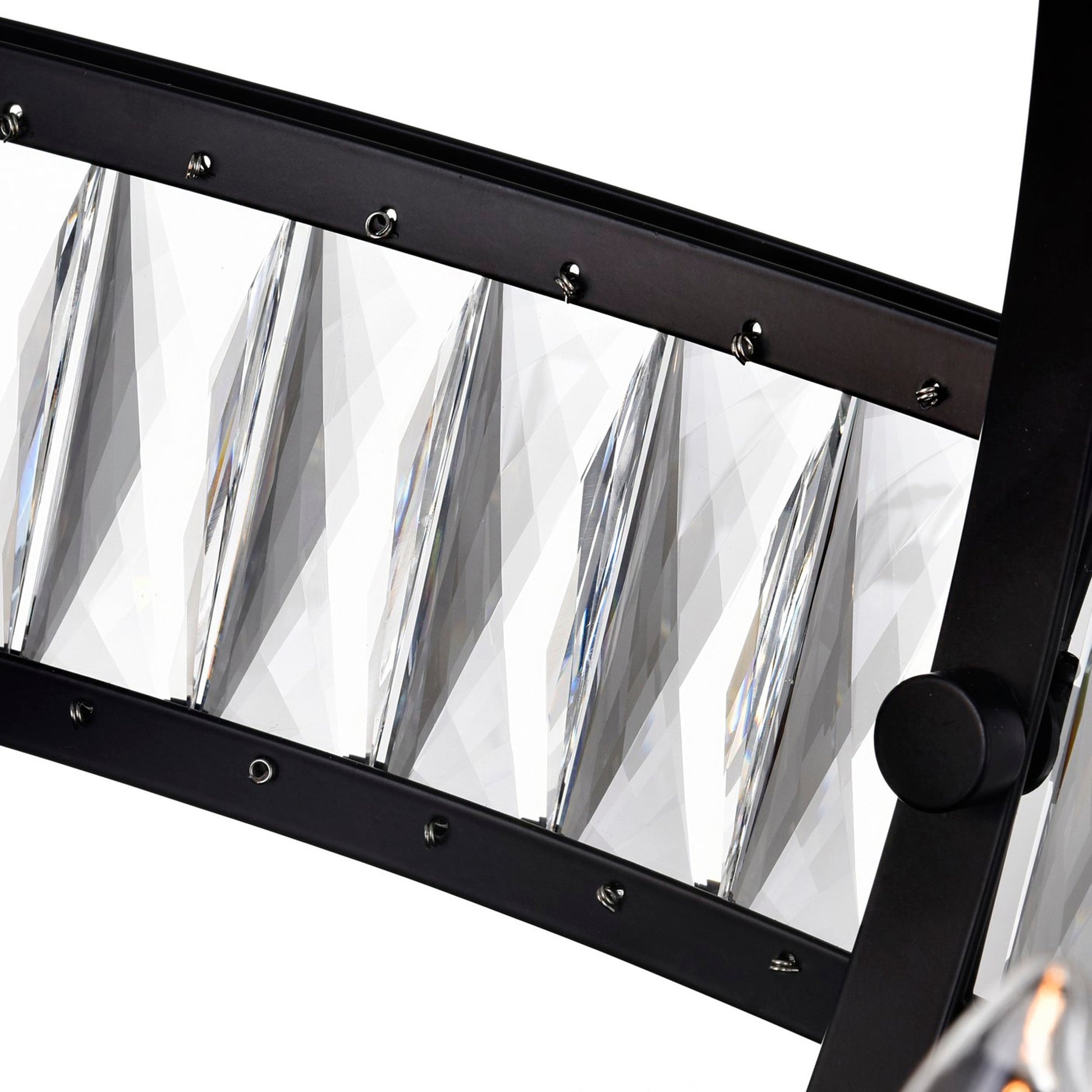 Arkansas 6 Light Black Chandelier - CWI Lighting