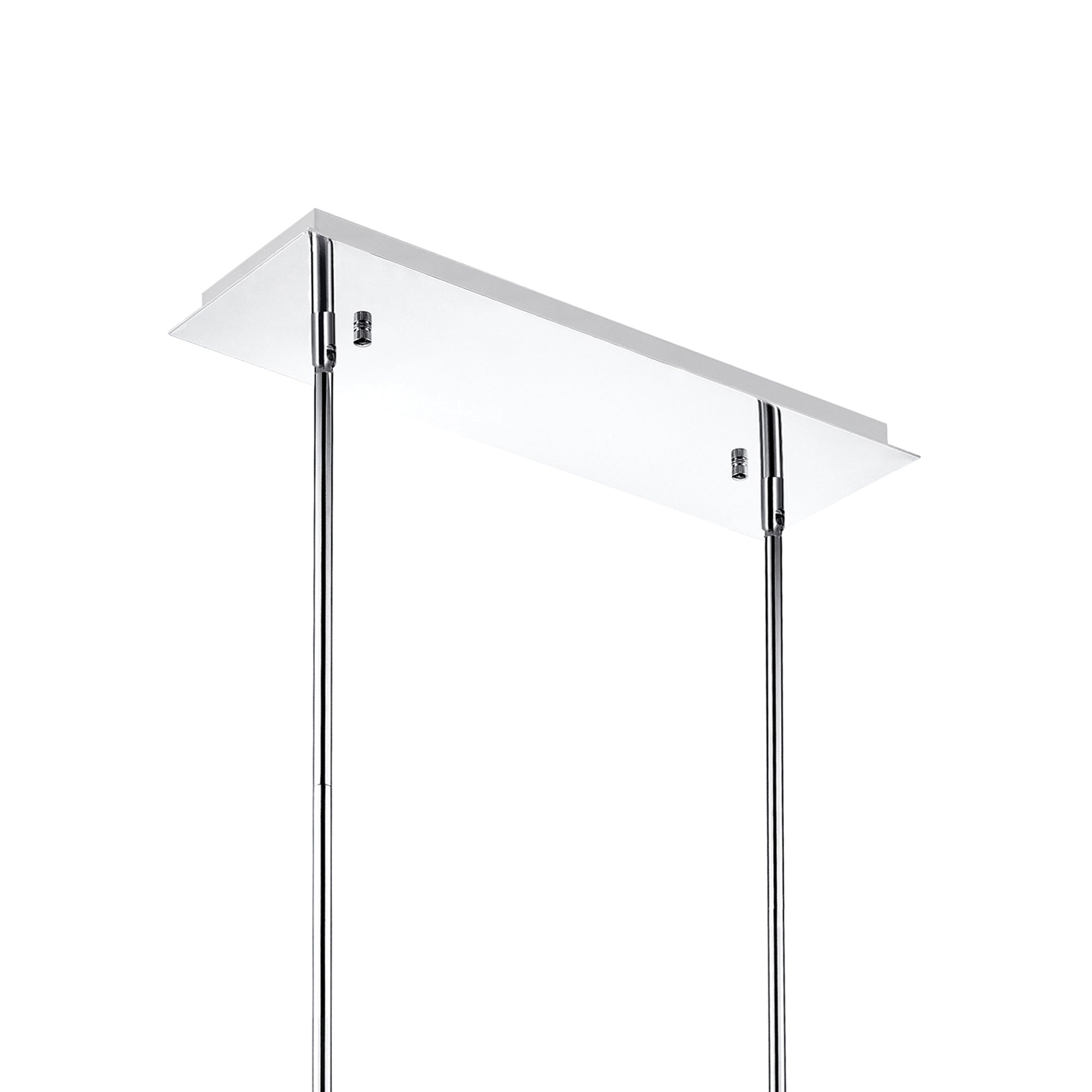 Arley 12 Light Chrome Island Chandelier - CWI Lighting