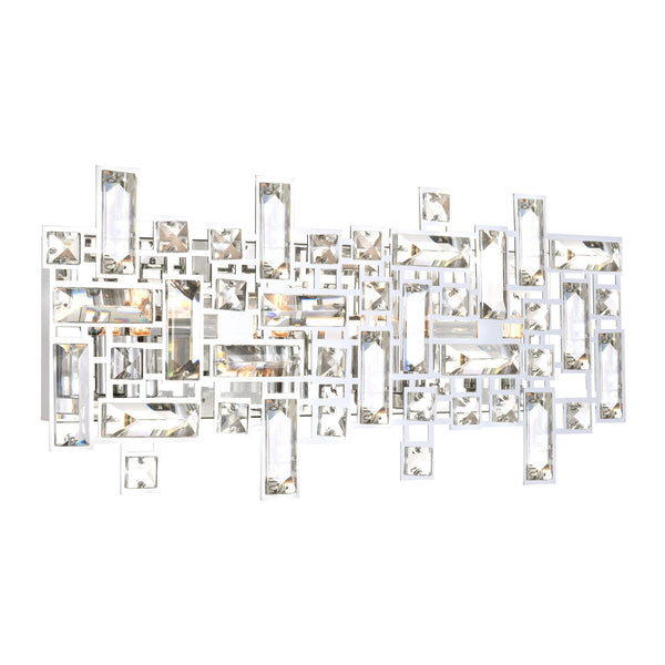 Arley 4 Light Chrome Vanity Light - CWI Lighting