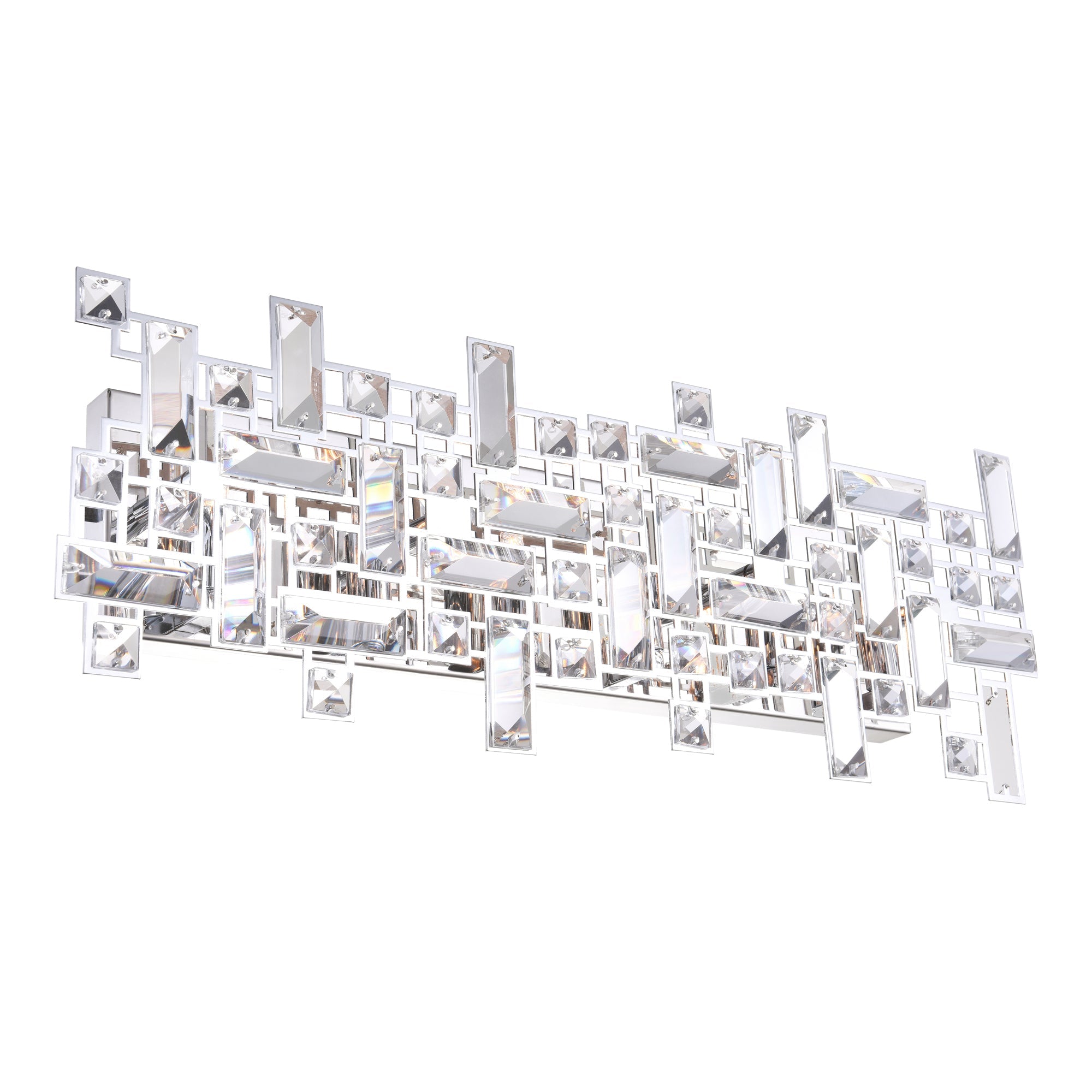 Arley 6 Light Chrome Vanity Light - CWI Lighting