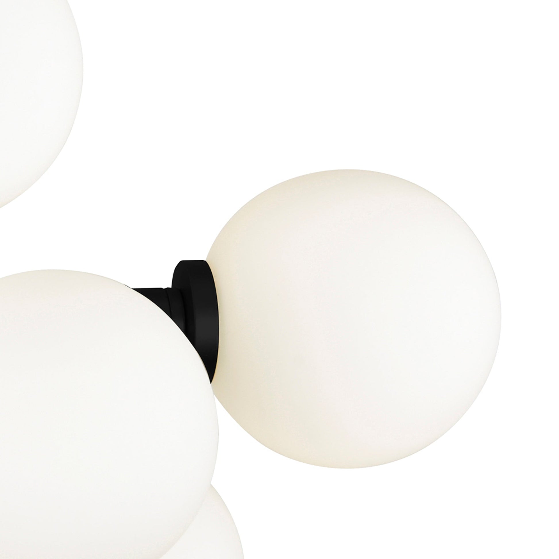 Arya 8 Light Black Vanity Light - CWI Lighting