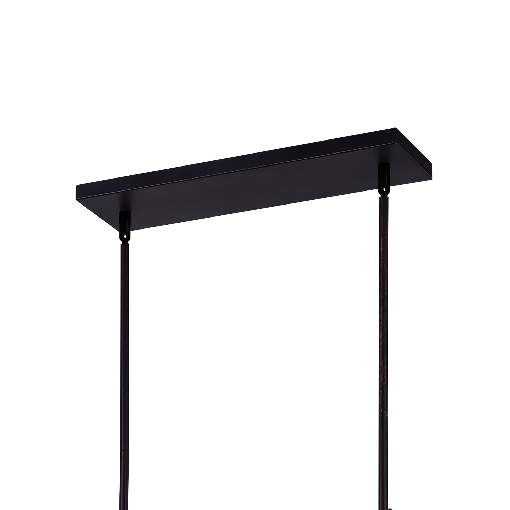 Assunta 4 Light Chandelier With Black Finish - CWI Lighting