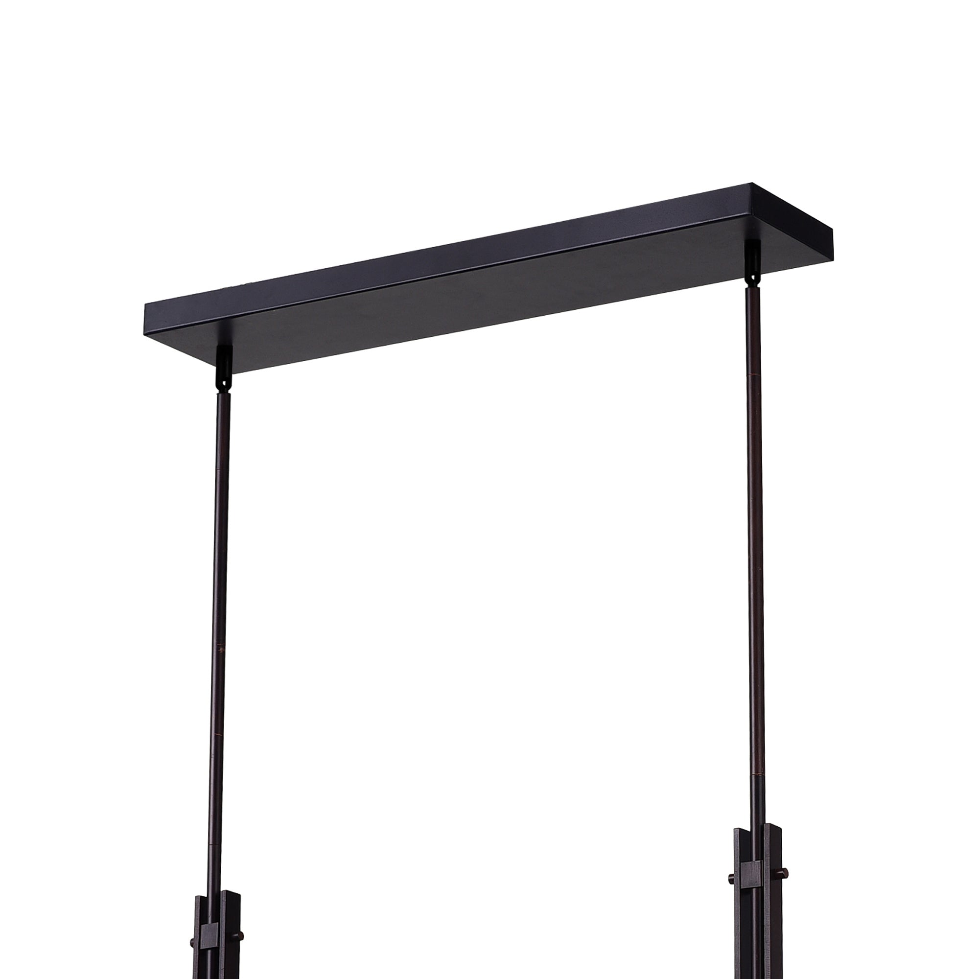 Assunta 6 Light Chandelier With Black Finish - CWI Lighting
