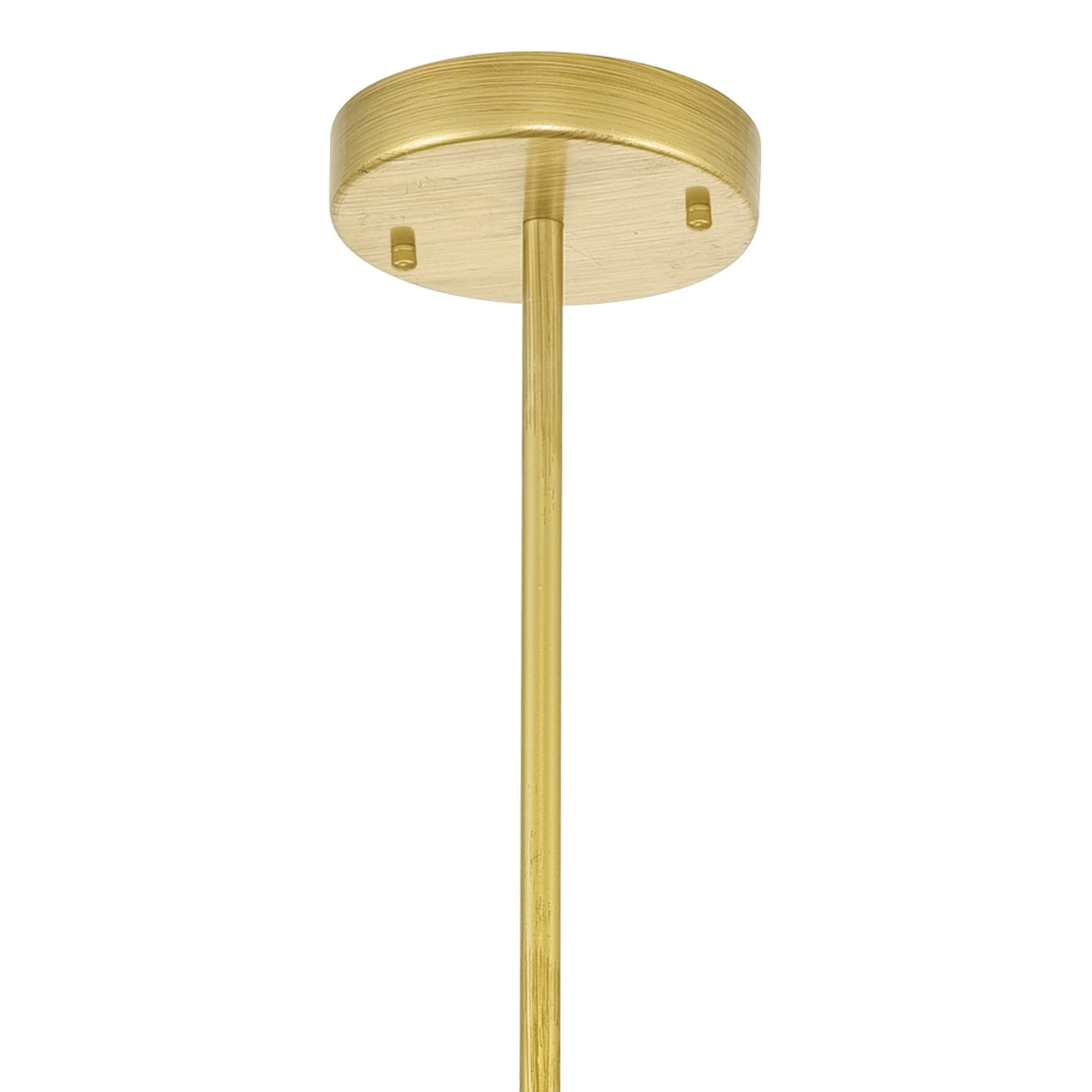 Belinda 1 Light Champagne Pendant - CWI Lighting