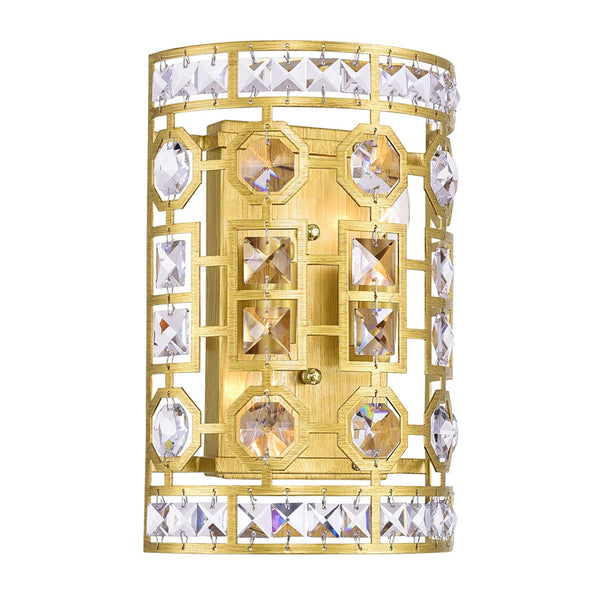 Belinda 2 Light Champagne Wall Sconce - CWI Lighting