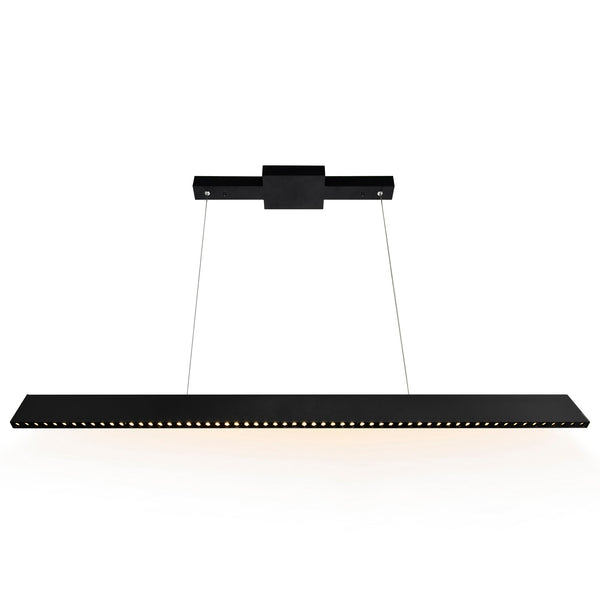 Bellagio Integrated LED 45in Black Chandelier - CWI Lighting