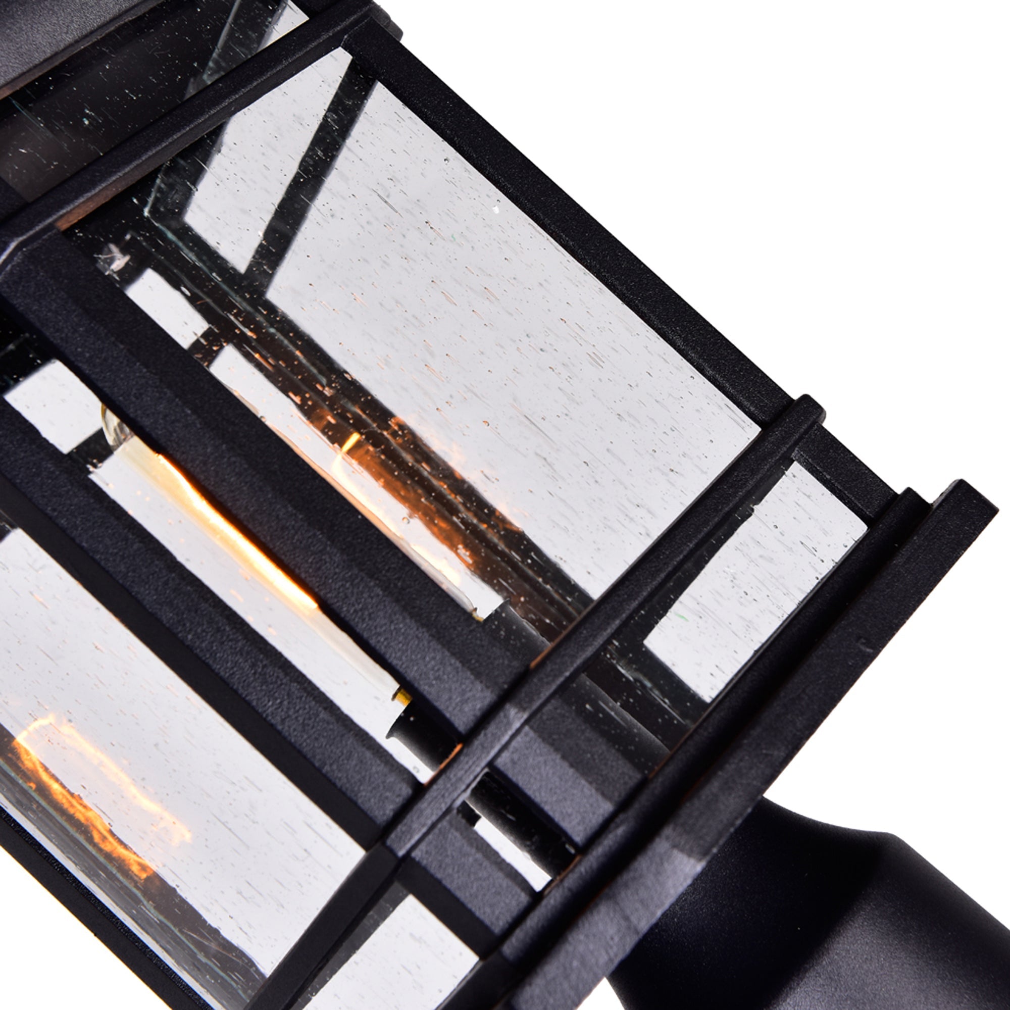 Blackburn 1 Light Black Outdoor Lantern Head - CWI Lighting