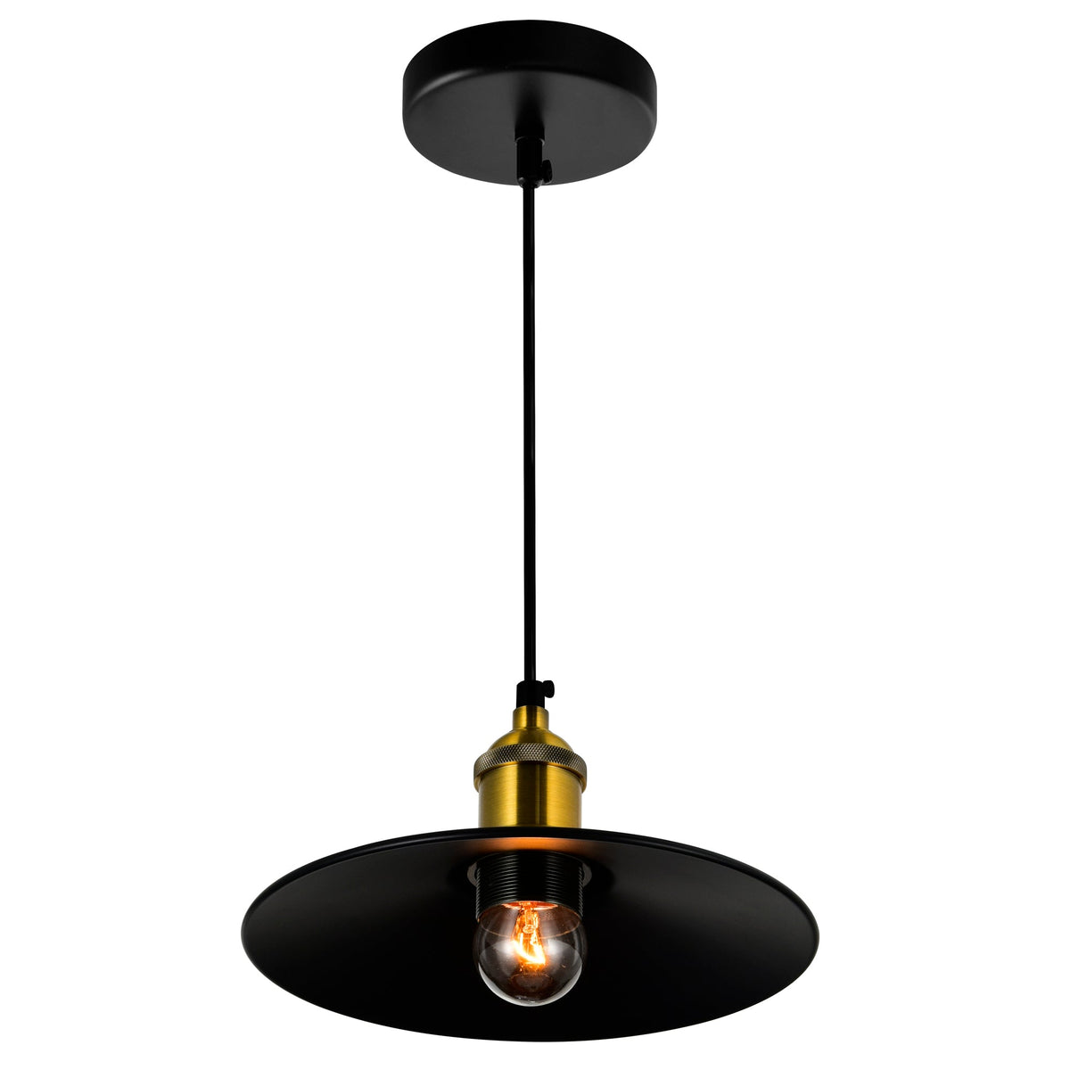 Brave Light Brave 1 Light 9in Black Mini Pendant – CWI Lighting - Brighter Living ...