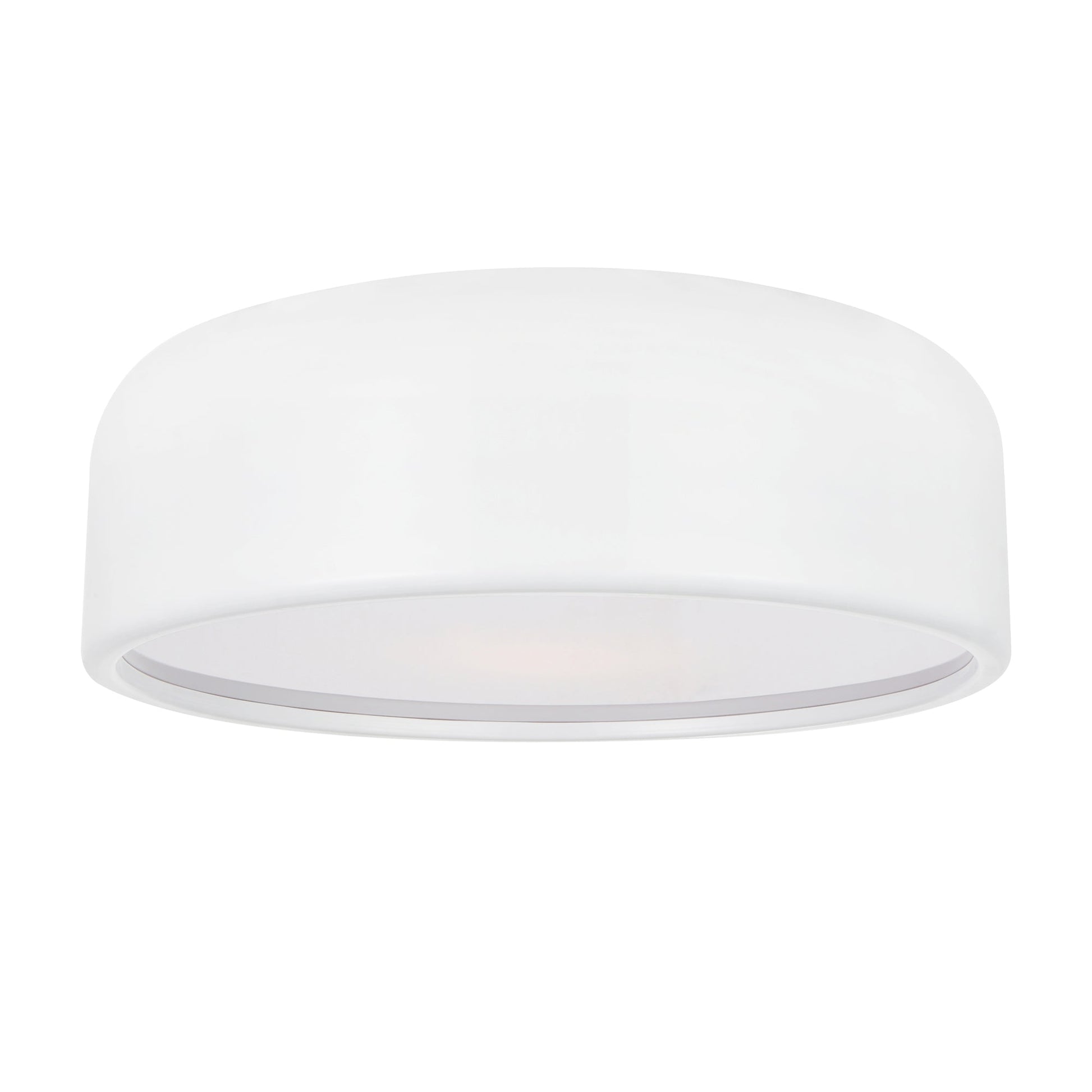 Campton 3 Light 19in Drum Shade Flush Mount - CWI Lighting