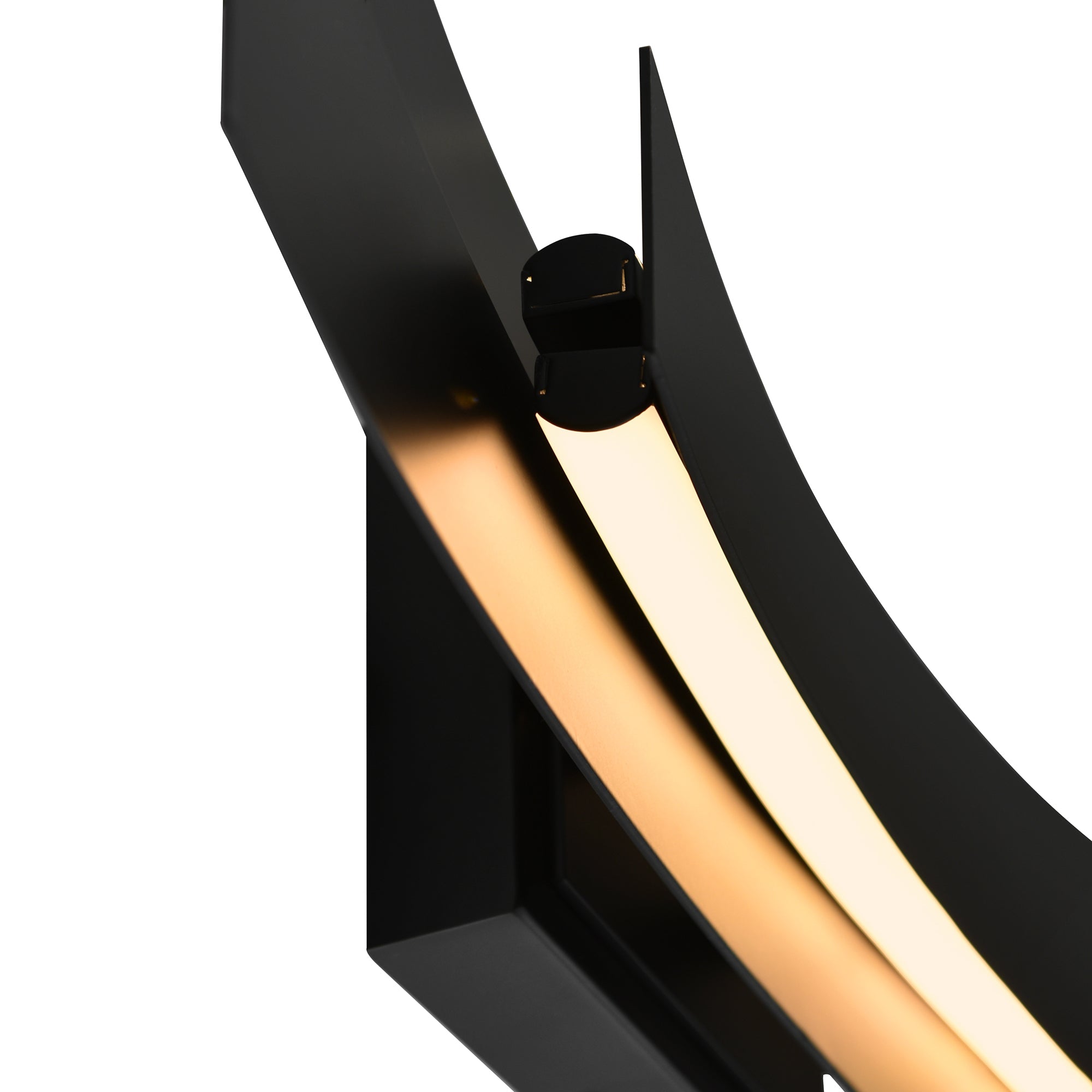 Candora Integrated LED 24in Black Vanity Light - CWI Lighting