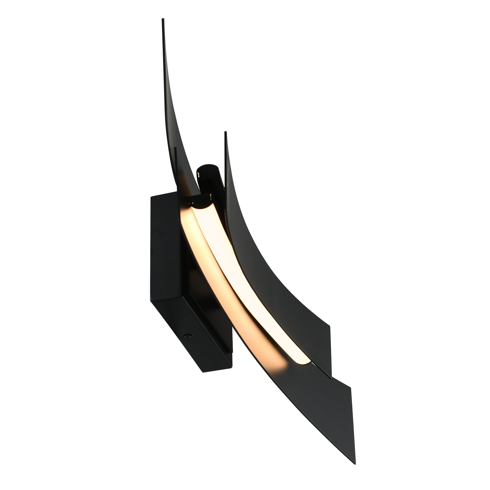 Candora Integrated LED 24in Black Vanity Light - CWI Lighting