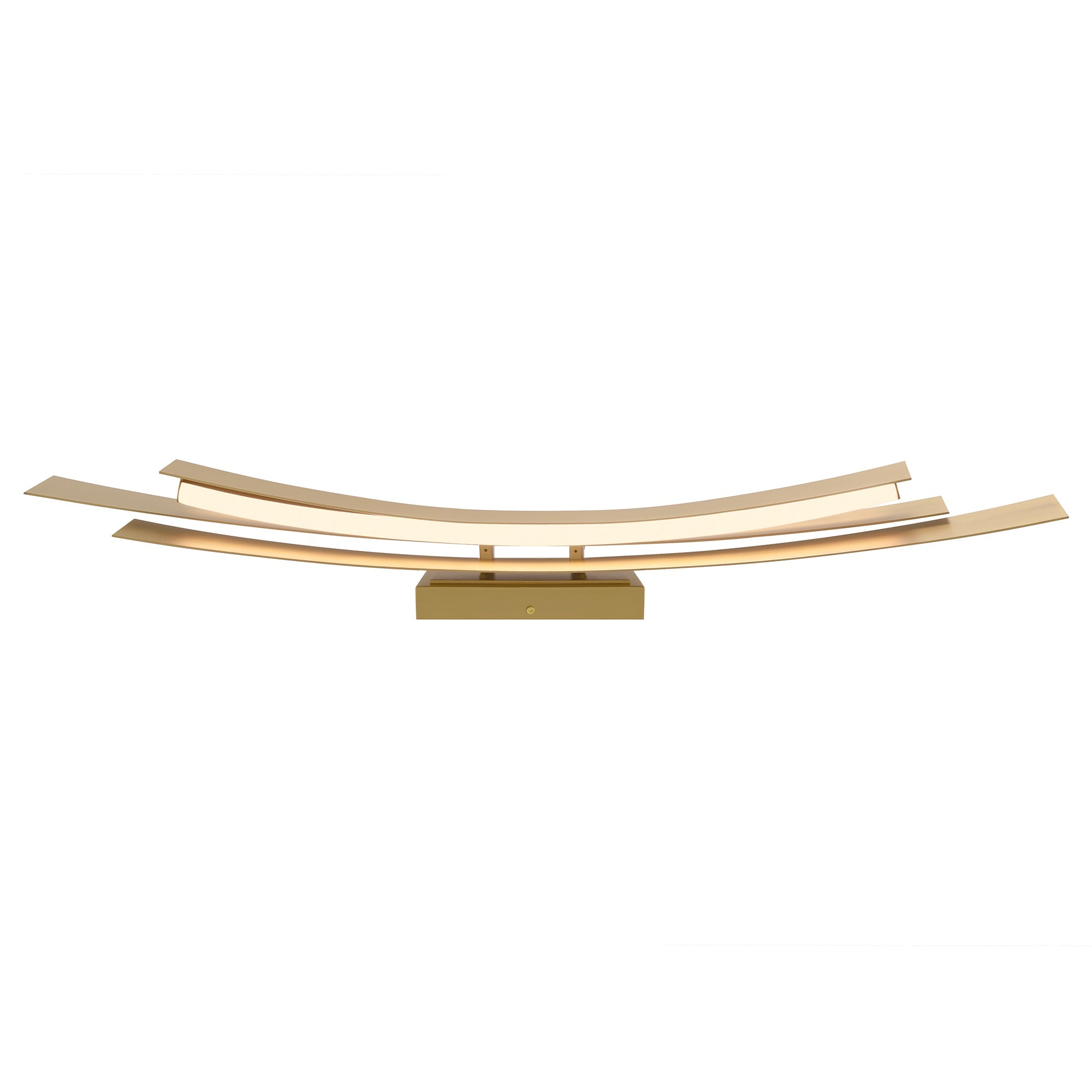 Candora Integrated LED 24in Brass Vanity Light - CWI Lighting