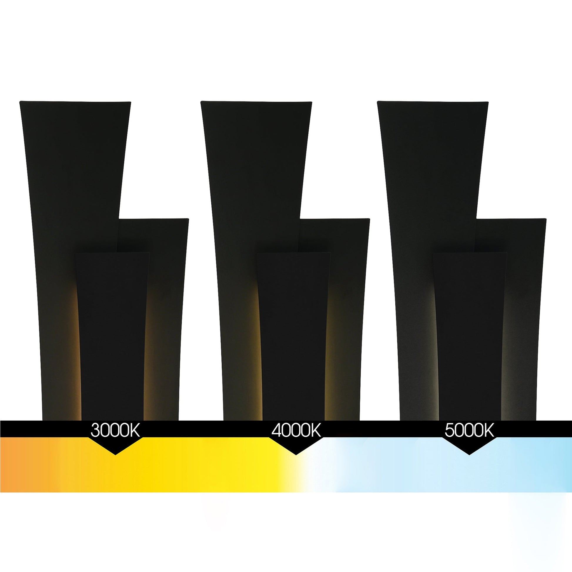 Candora Integrated LED 36in Black Vanity Light - CWI Lighting