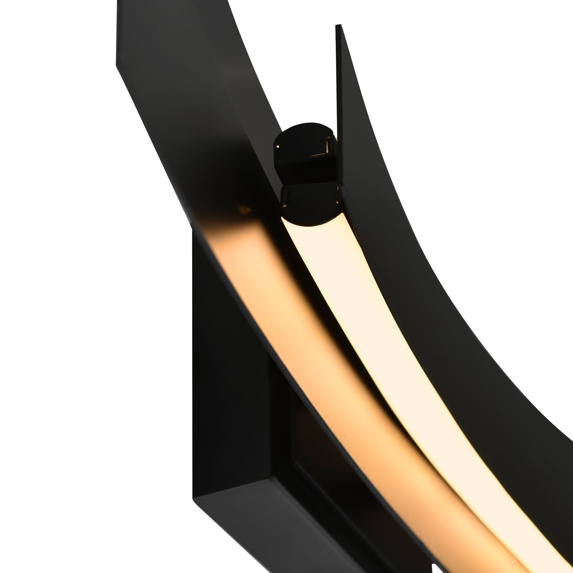 Candora Integrated LED 36in Black Vanity Light - CWI Lighting