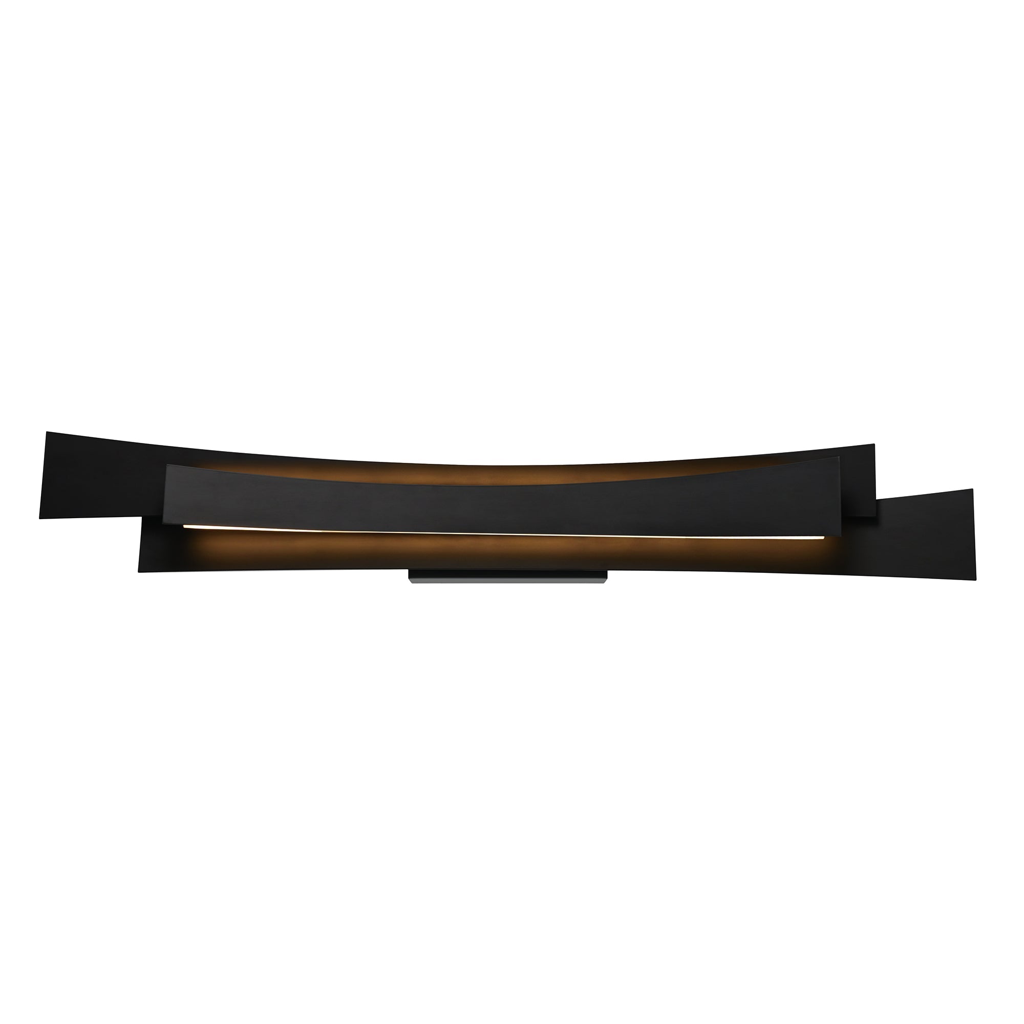 Candora Integrated LED 36in Black Vanity Light – CWI Lighting