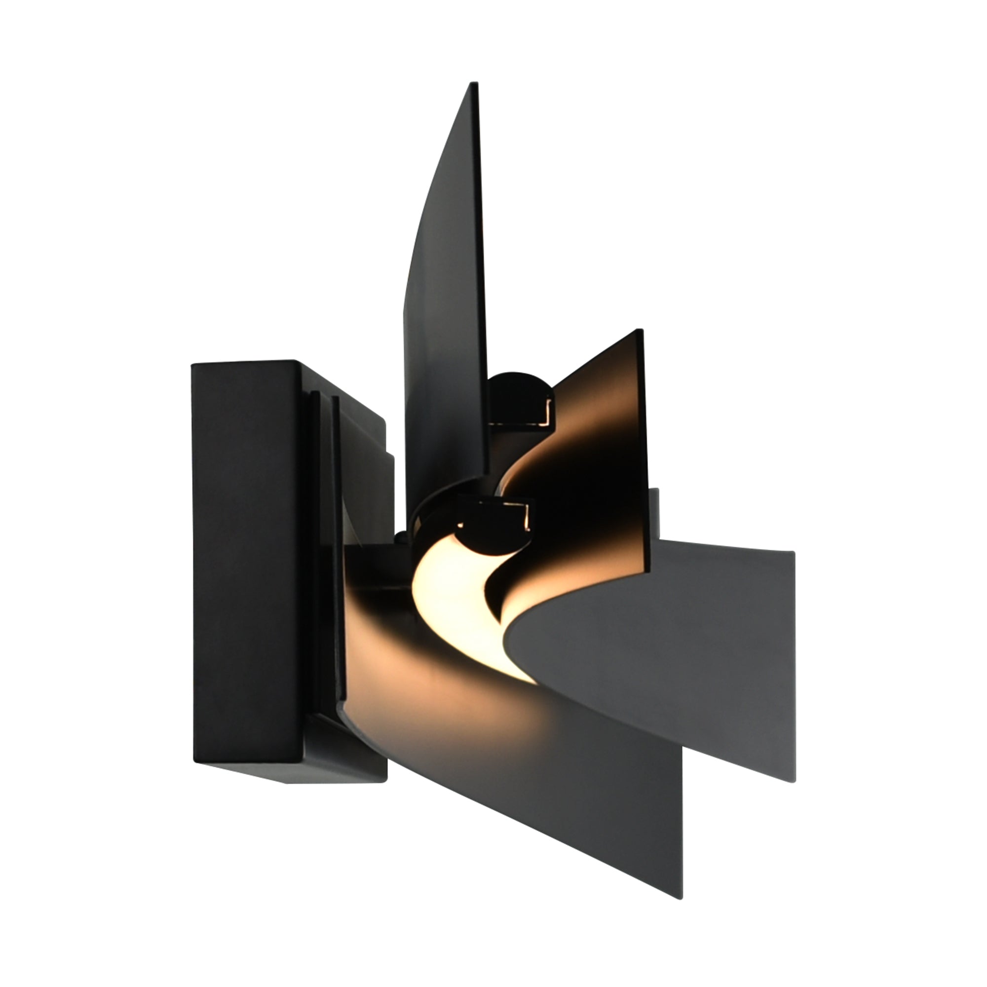 Candora Integrated LED 36in Black Vanity Light – CWI Lighting