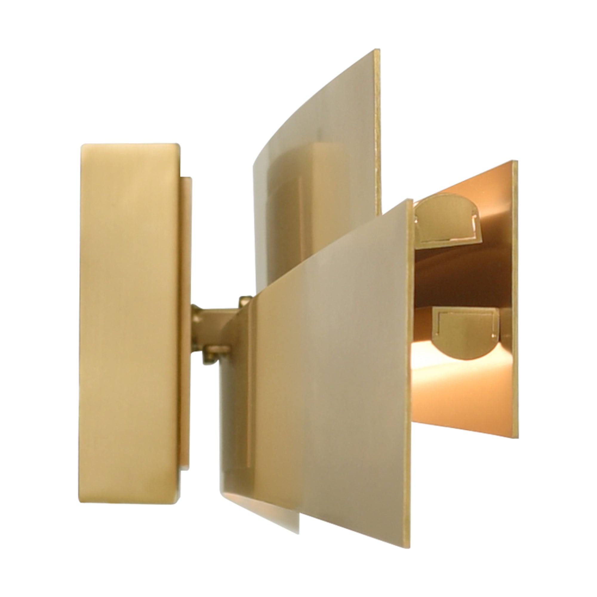 Candora Integrated LED 36in Brass Vanity Light - CWI Lighting