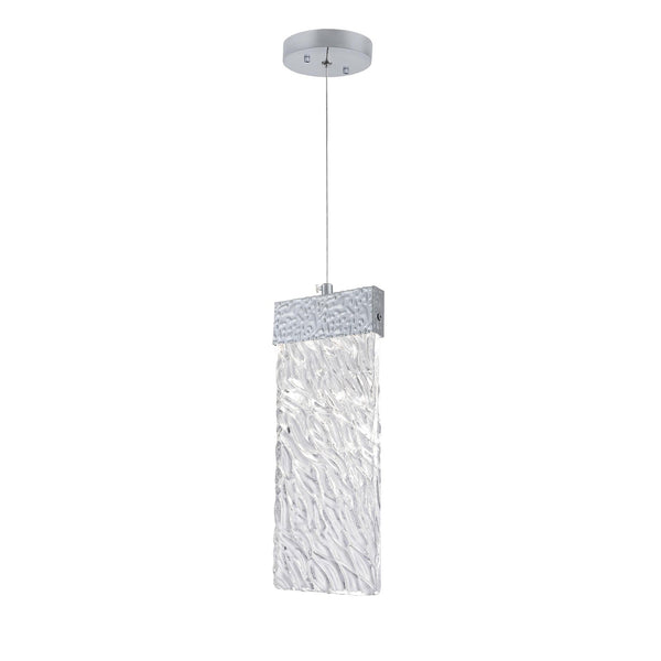 Carolina Integrated LED 5in Pewter Pendant - CWI Lighting
