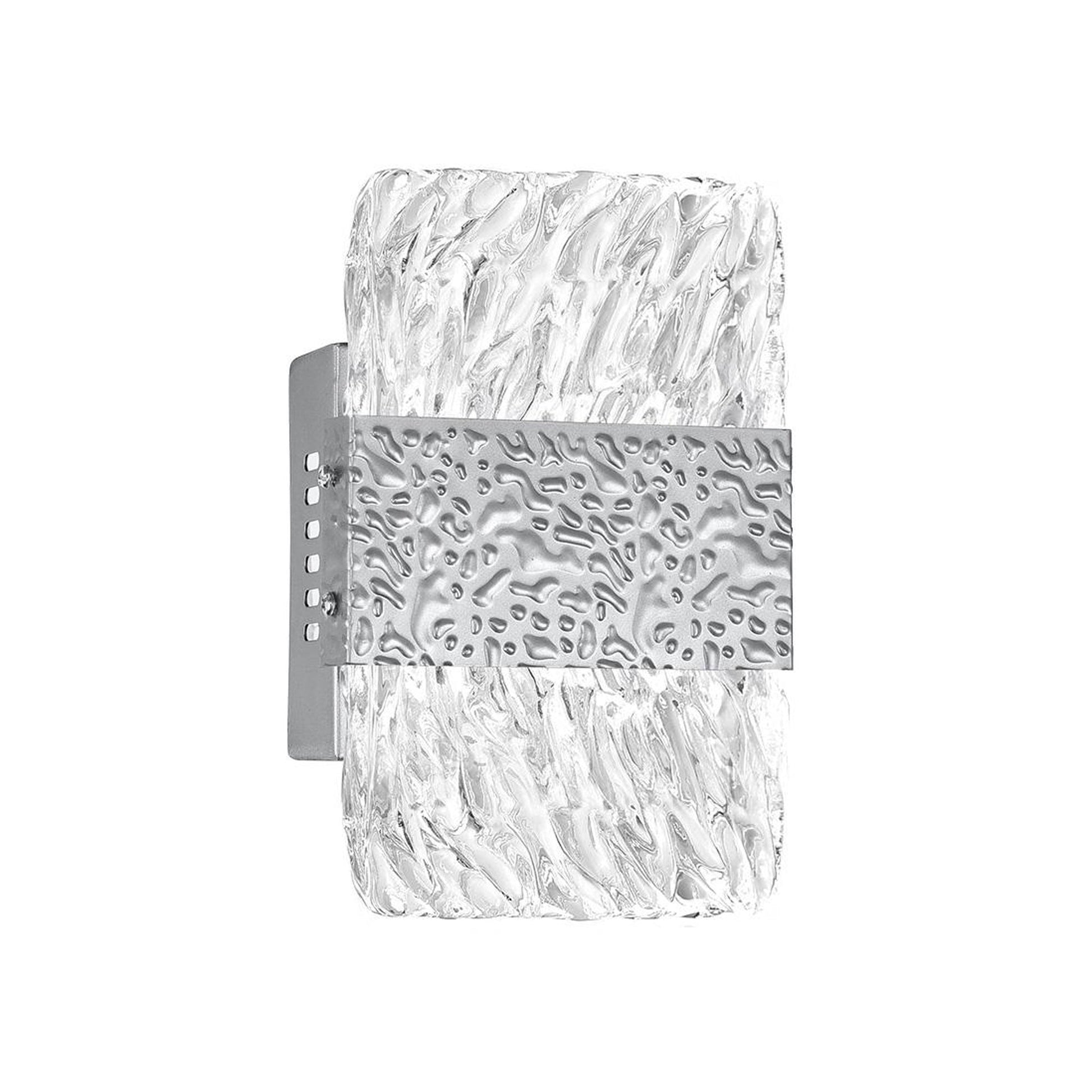 Carolina Integrated LED 5in Pewter Wall Sconce - CWI Lighting