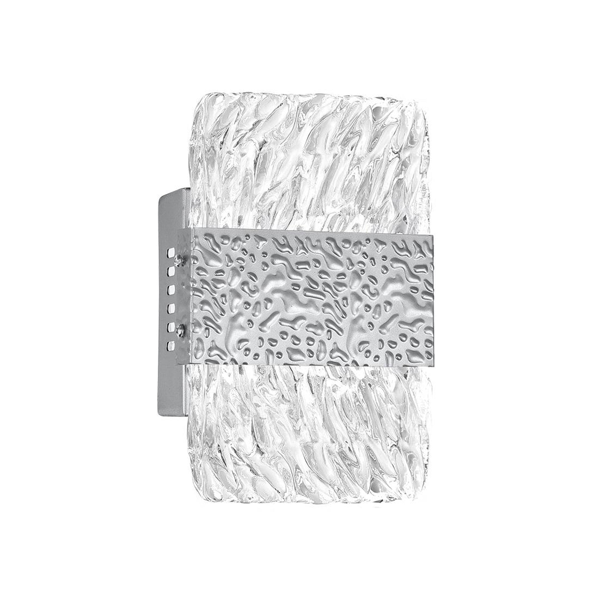 Carolina Integrated LED 5in Pewter Wall Sconce - CWI Lighting