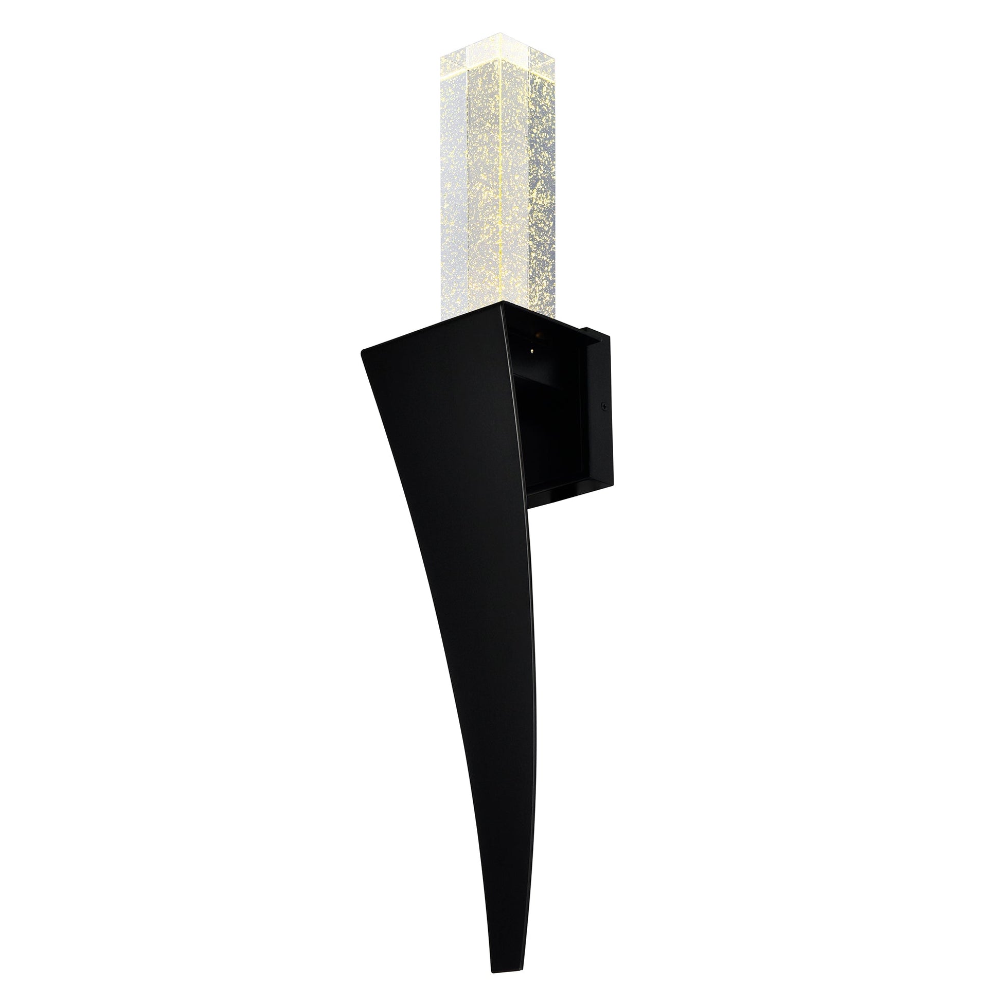 Catania Integrated LED 7in Satin Gold Wall Light - CWI Lighting