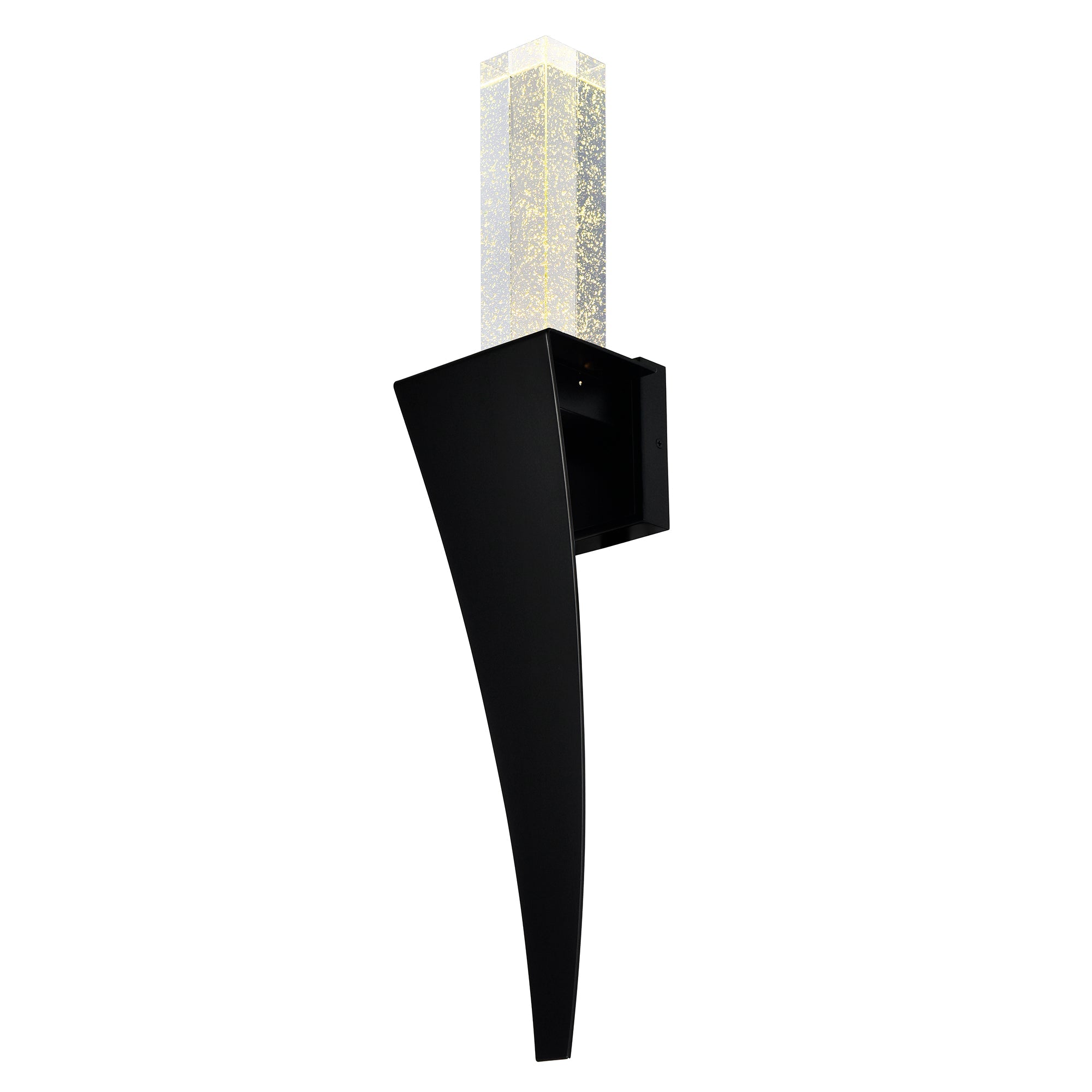 Catania Integrated LED 7in Satin Gold Wall Light - CWI Lighting