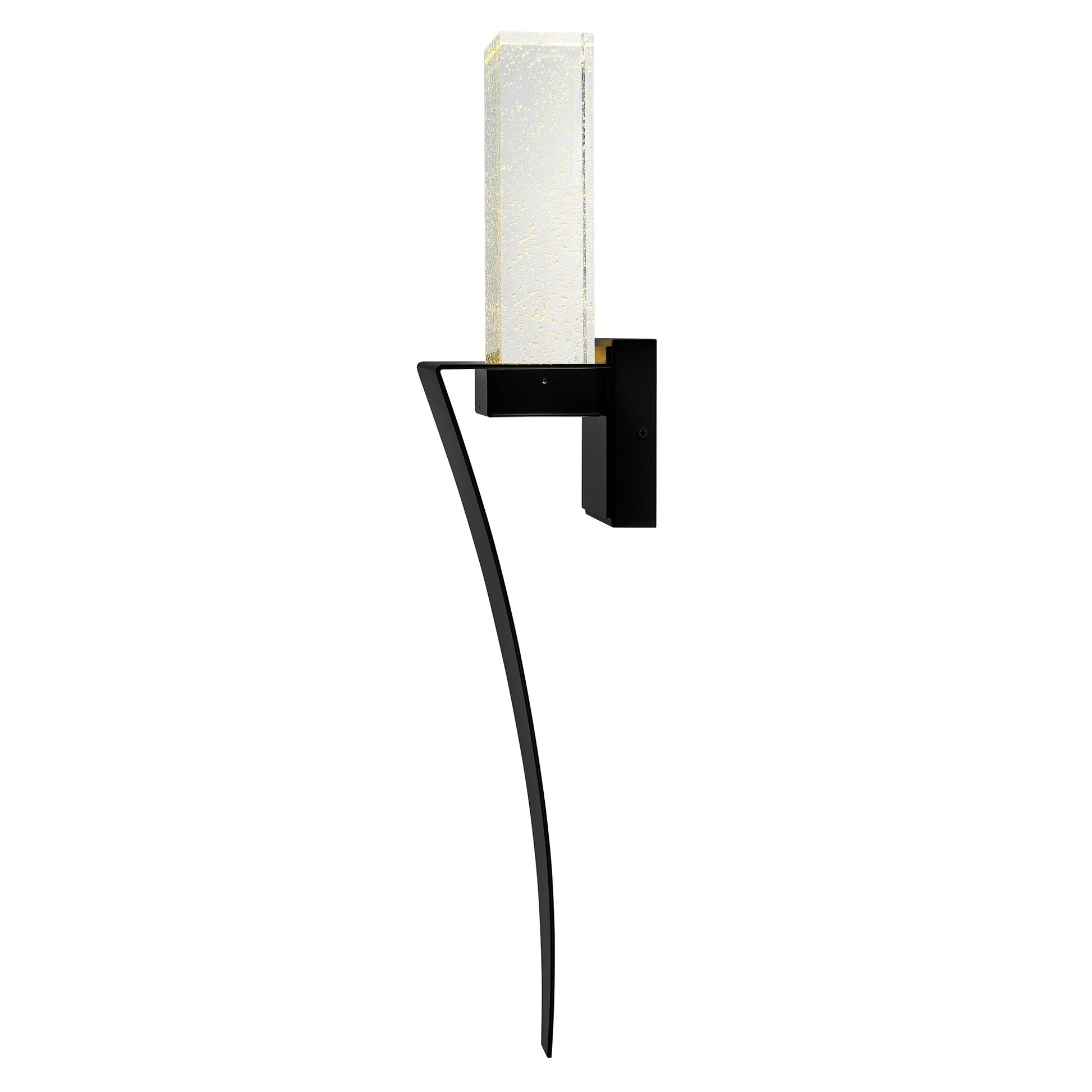 Catania Integrated LED 7in Satin Gold Wall Light - CWI Lighting