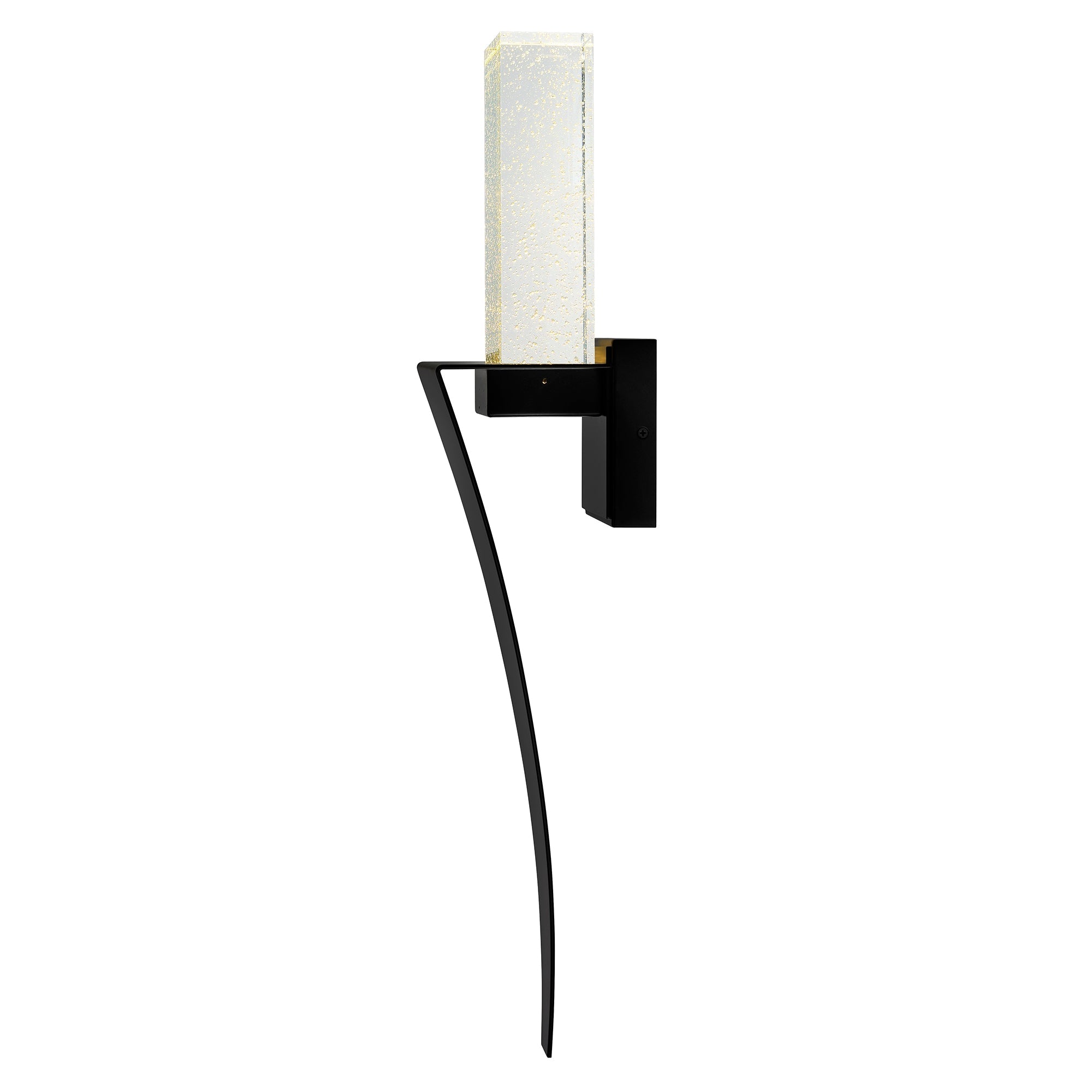 Catania Integrated LED 7in Satin Gold Wall Light - CWI Lighting