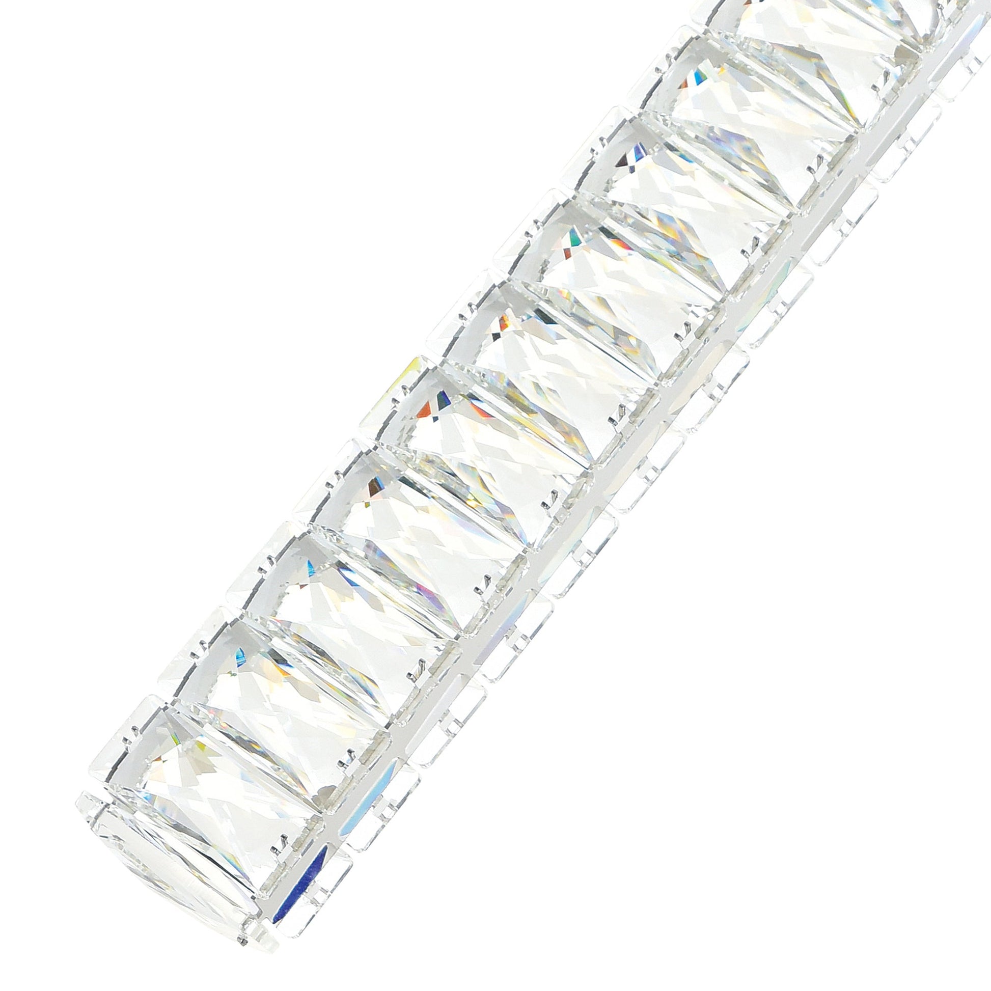 Celina Integrated LED 32in 9 Pendant Chrome Chandelier - CWI Lighting