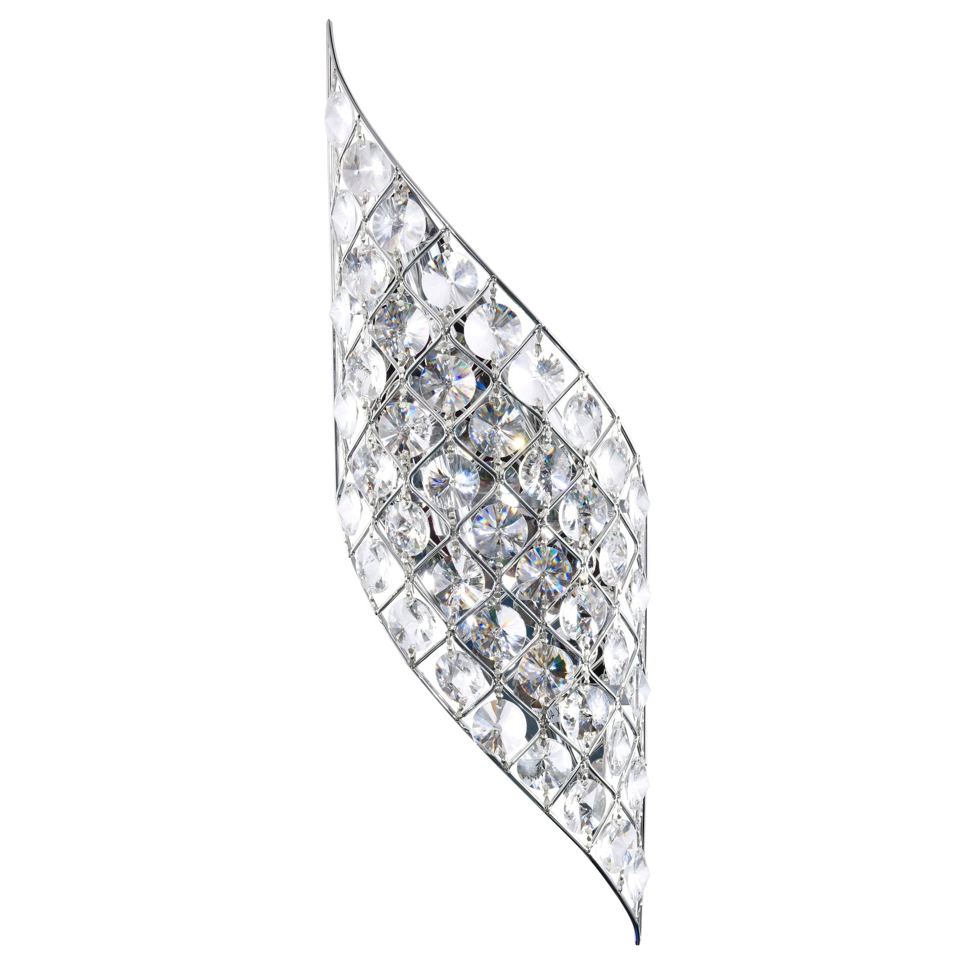 Chique 4 Light Chrome Wall Light - CWI Lighting