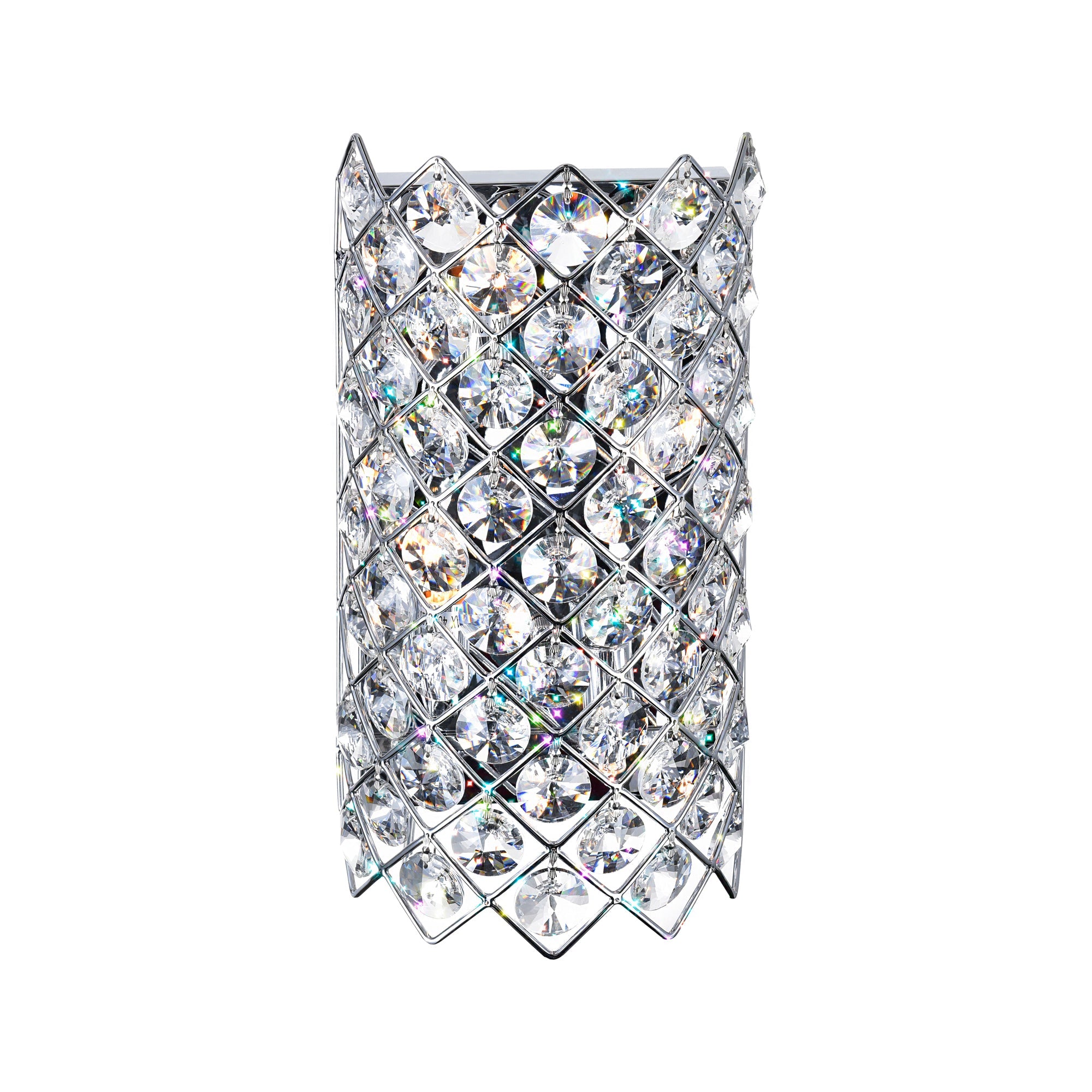 Chique 4 Light Chrome Wall Sconce - CWI Lighting