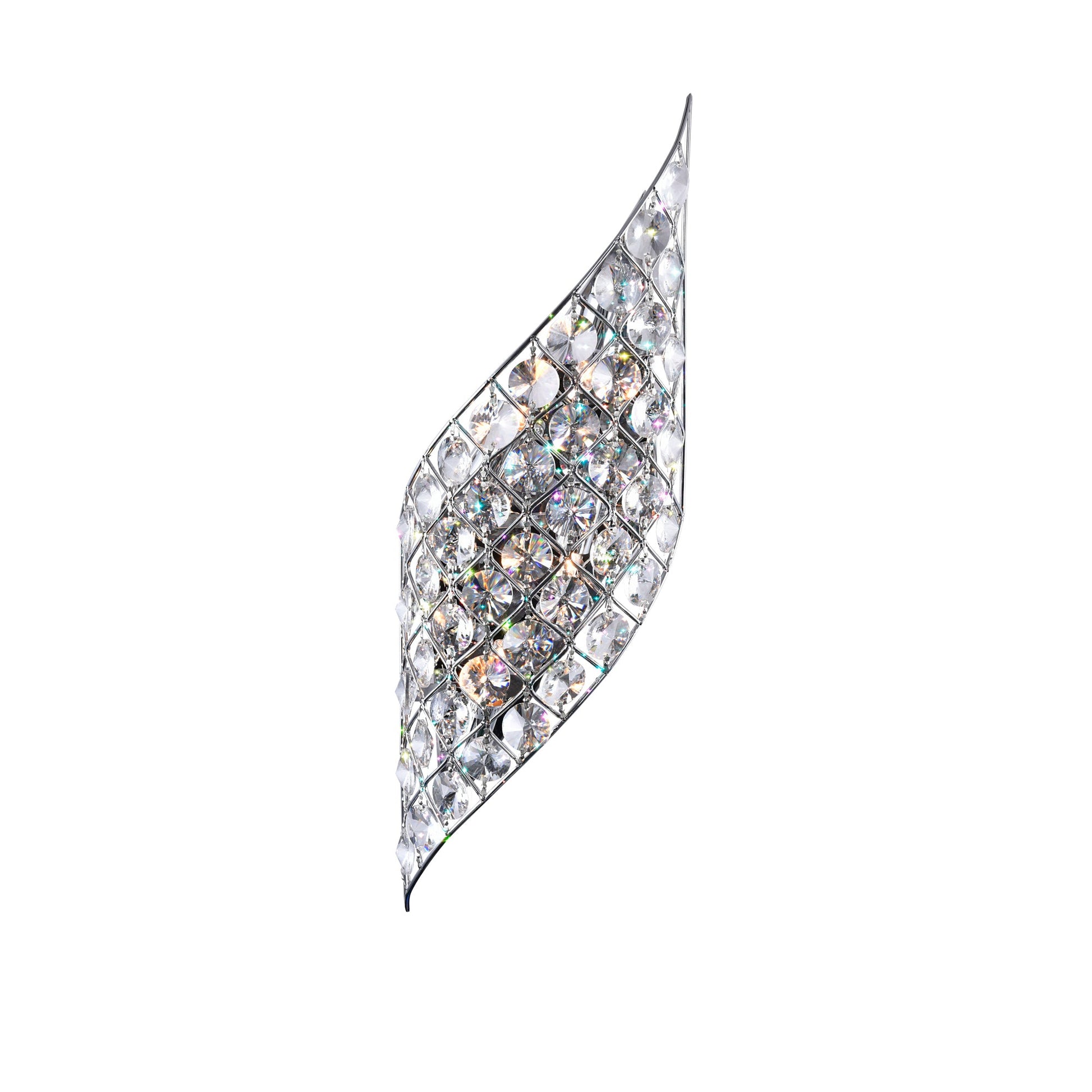 Chique 4 Light Chrome Wall Sconce - CWI Lighting