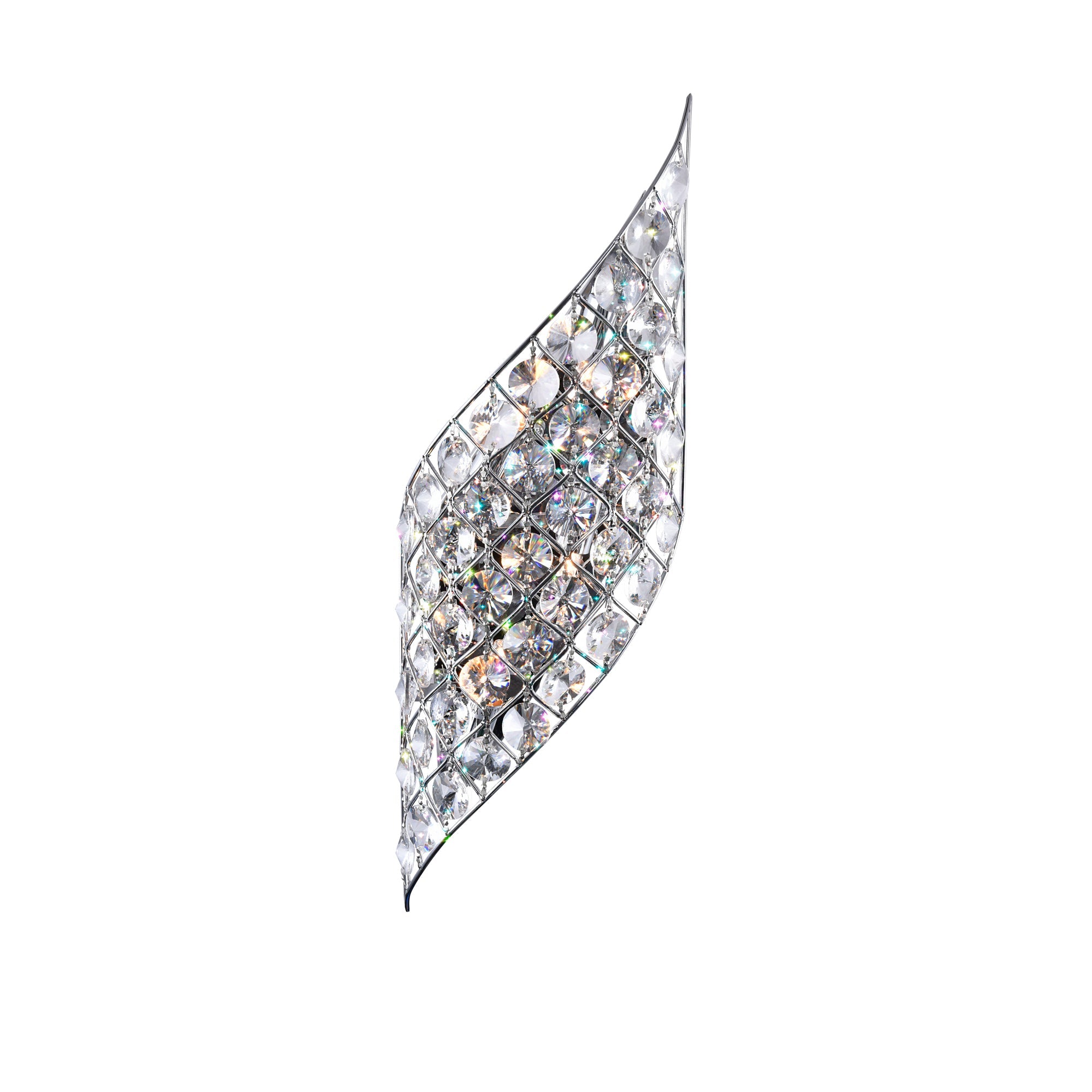 Chique 4 Light Chrome Wall Sconce - CWI Lighting