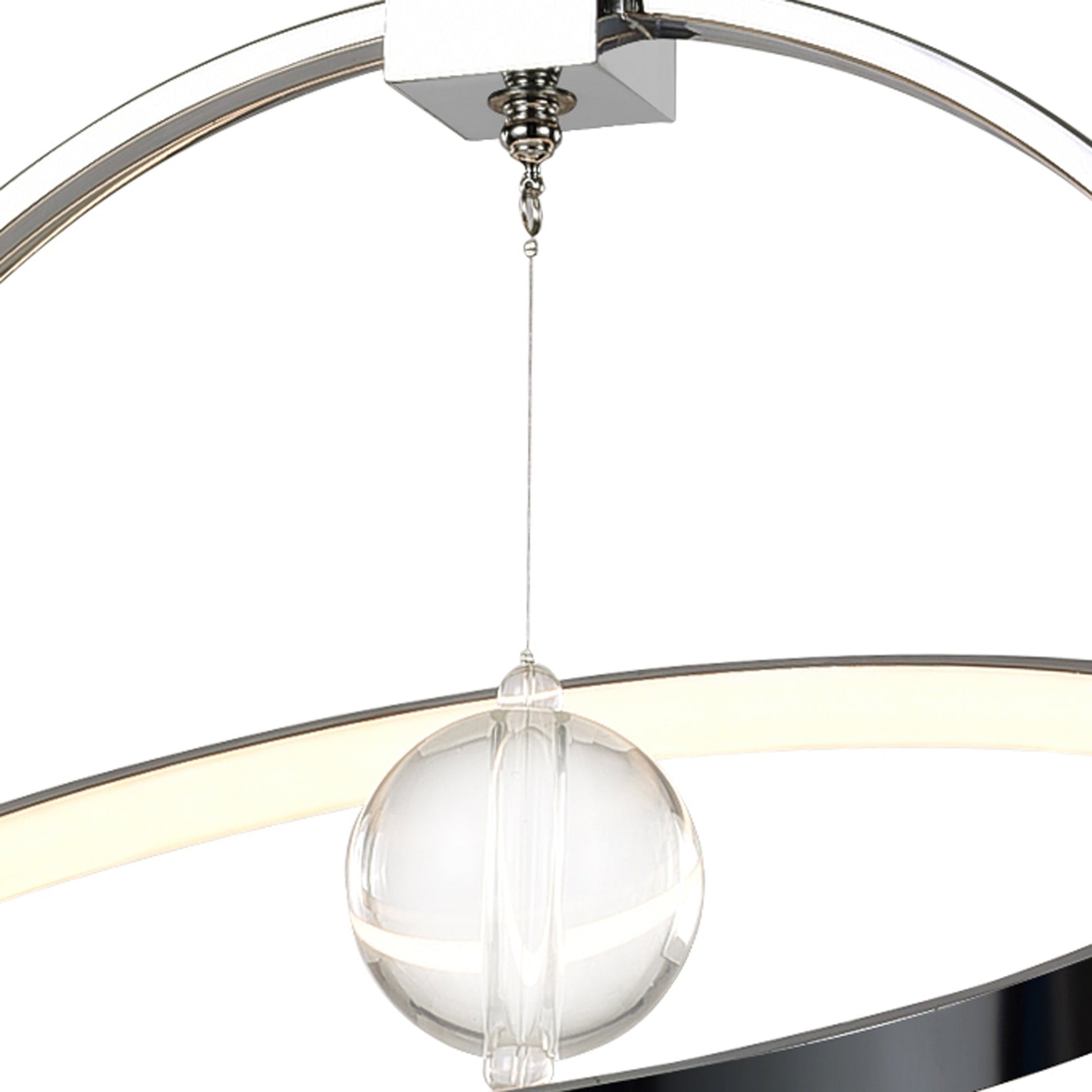 Colette LED Chandelier With Chrome Finish - CWI Lighting