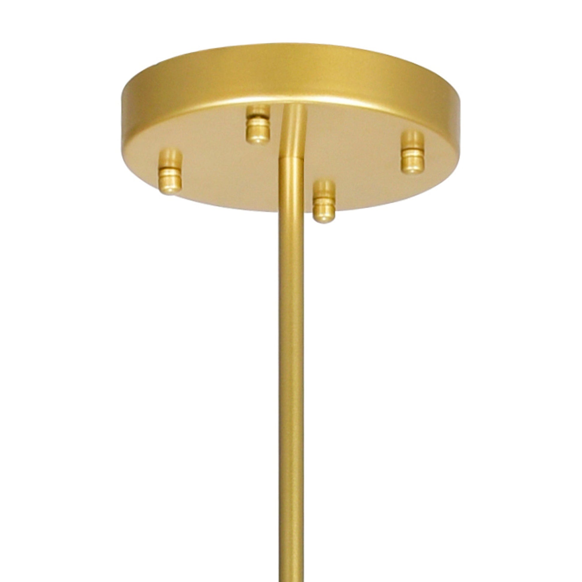 Compass 10 Light Medallion Gold Chandelier - CWI Lighting
