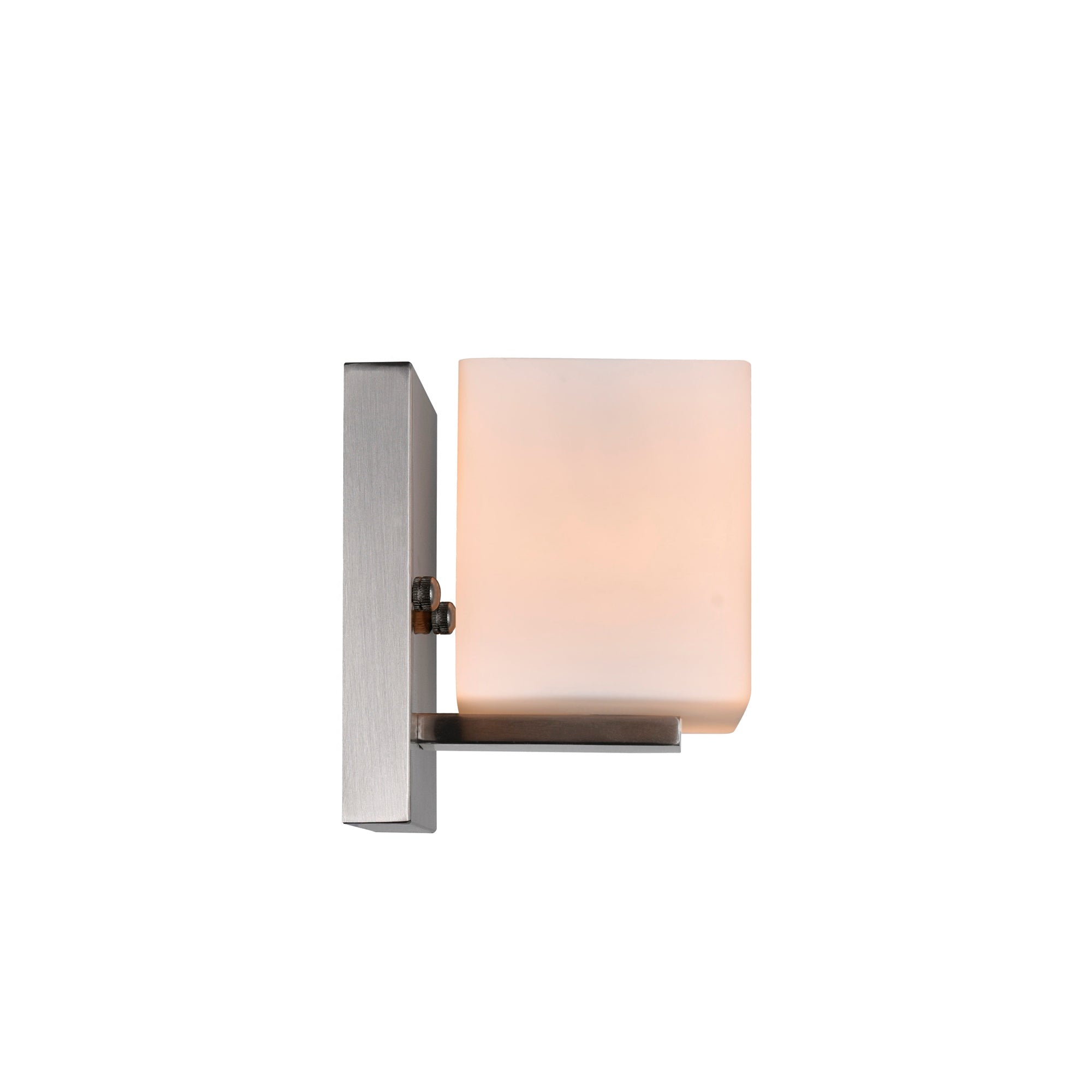 Cristini 1 Light Satin Nickel Bathroom Sconce - CWI Lighting