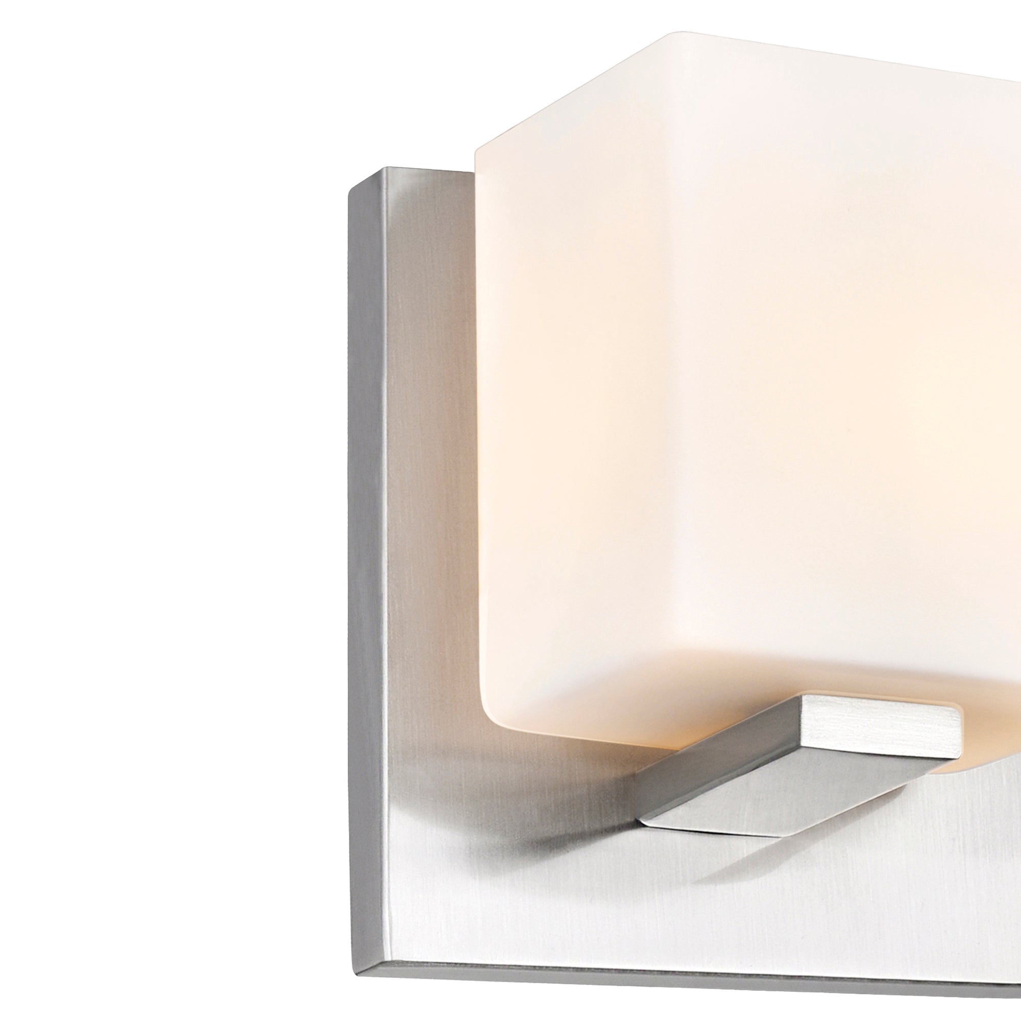 Cristini 2 Light Satin Nickel Vanity Light - CWI Lighting
