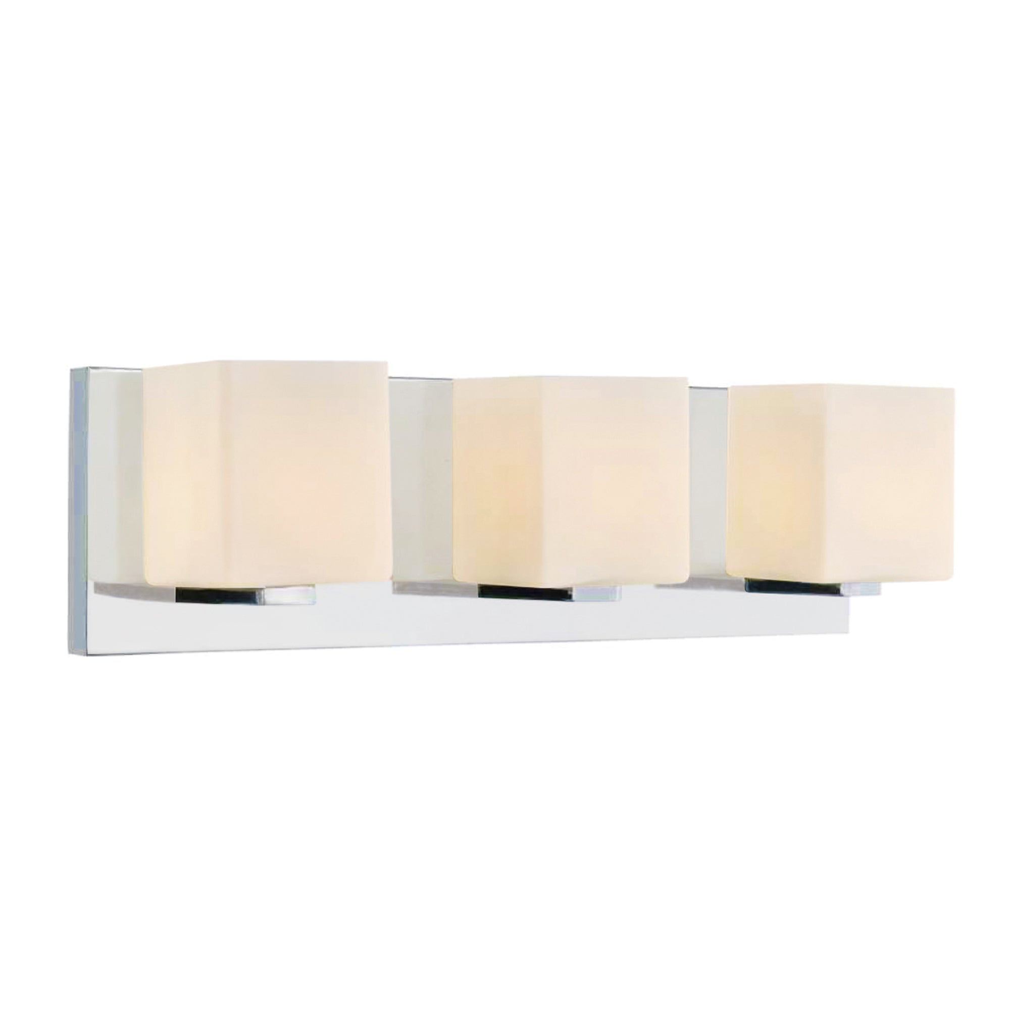 Cristini 3 Light Satin Nickel Vanity Light - CWI Lighting